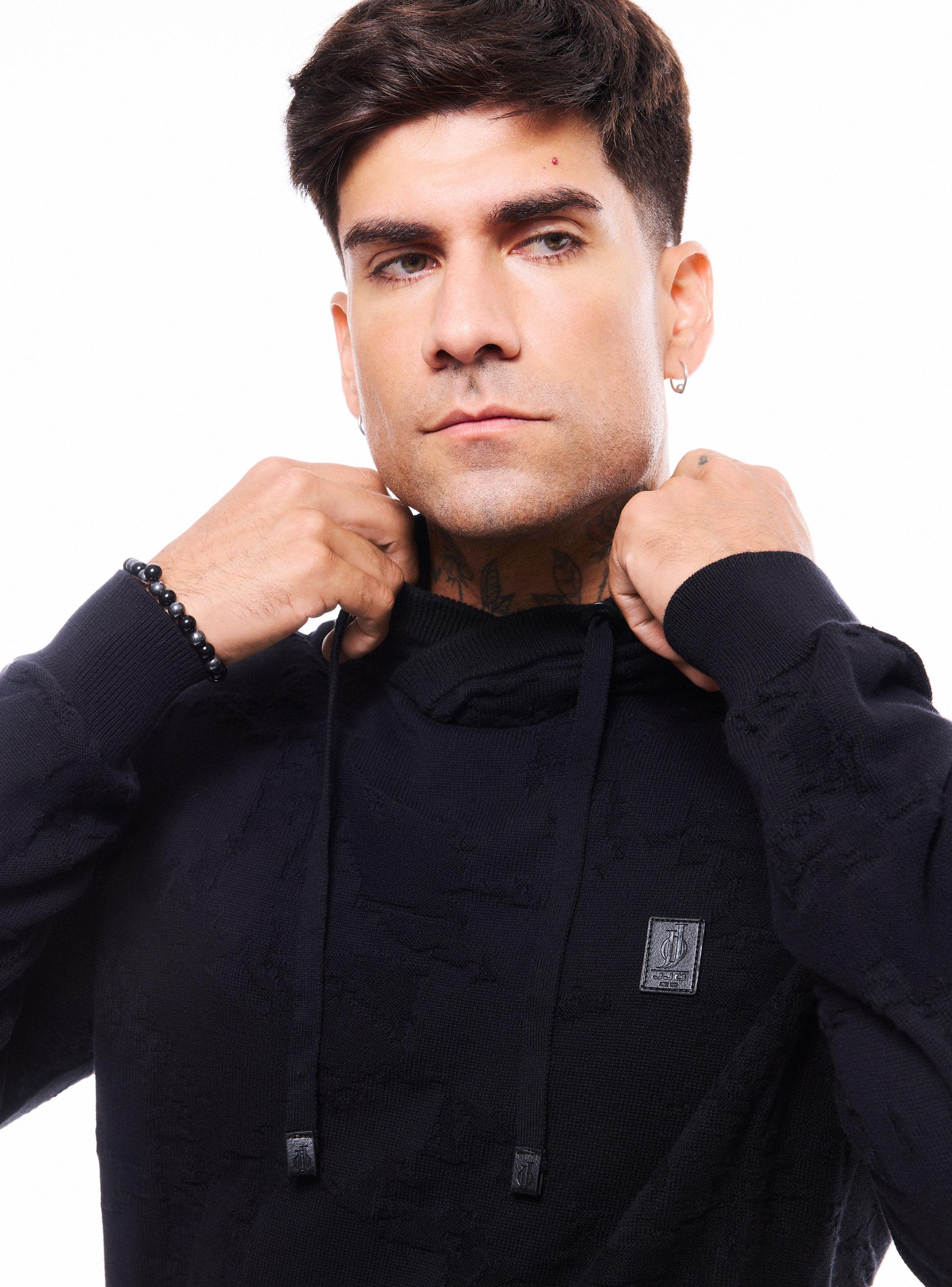 Sweater Cuello Alto con Jacquard-2