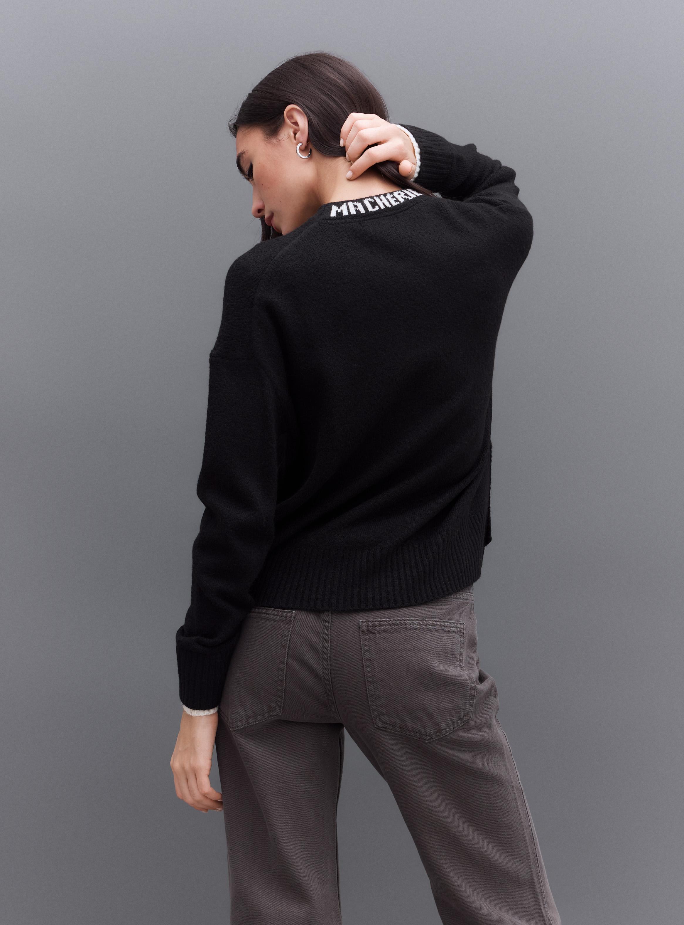Sweater Texto Crew Neck-1