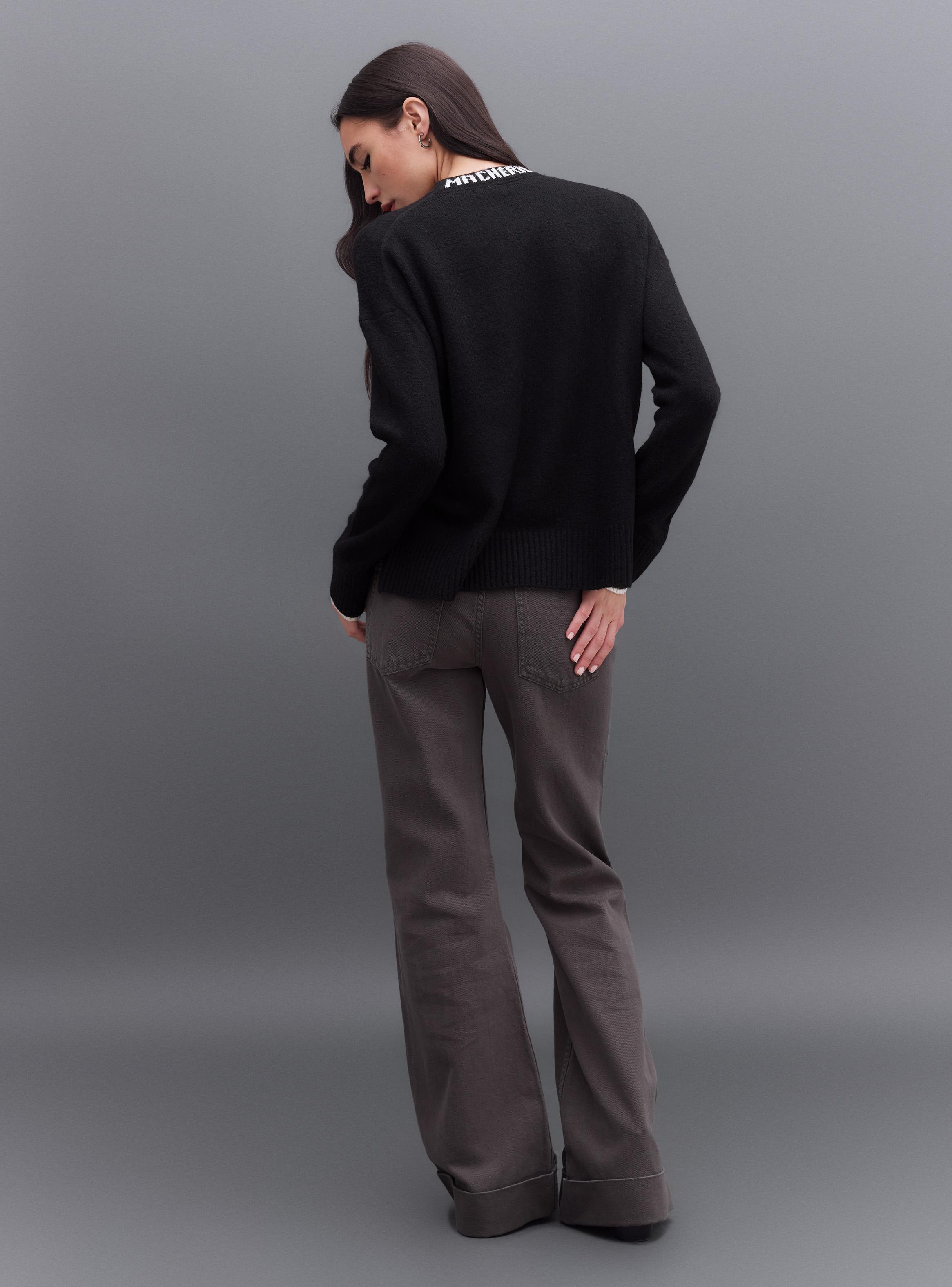 Sweater Texto Crew Neck-5