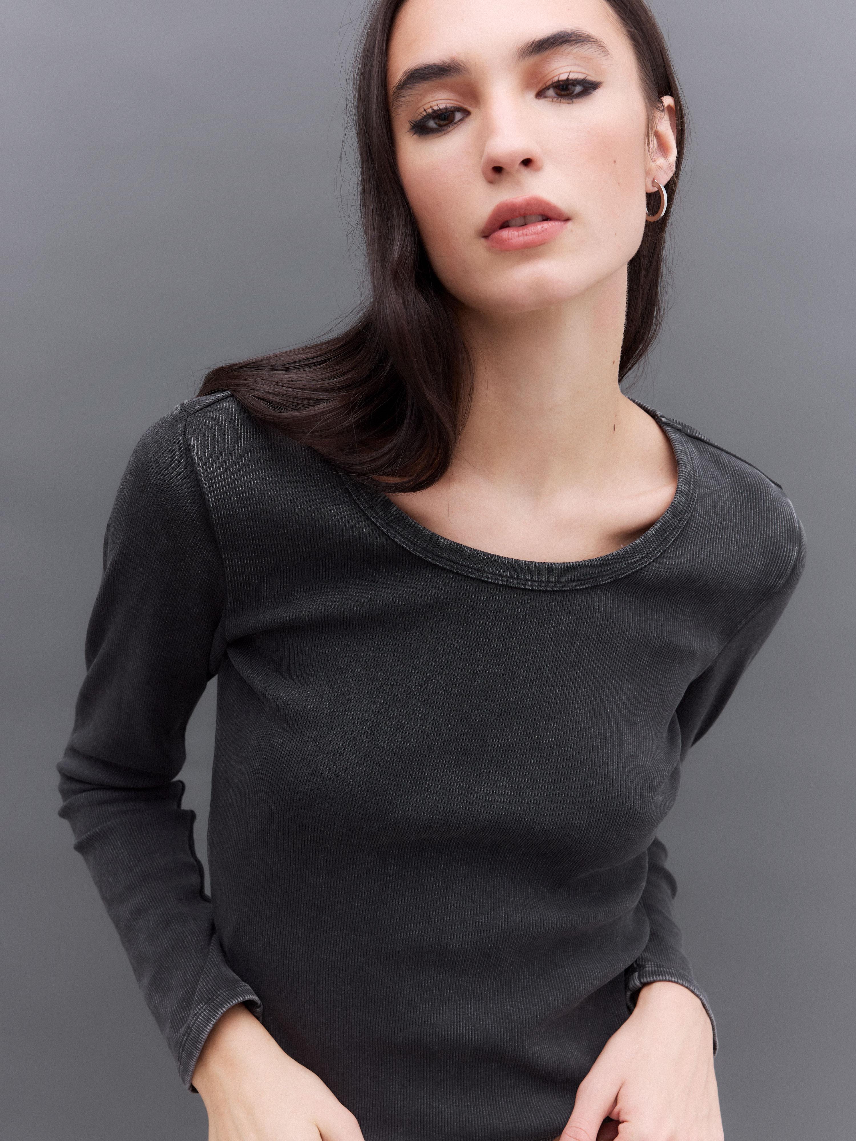 Polera Básica Manga Larga-3