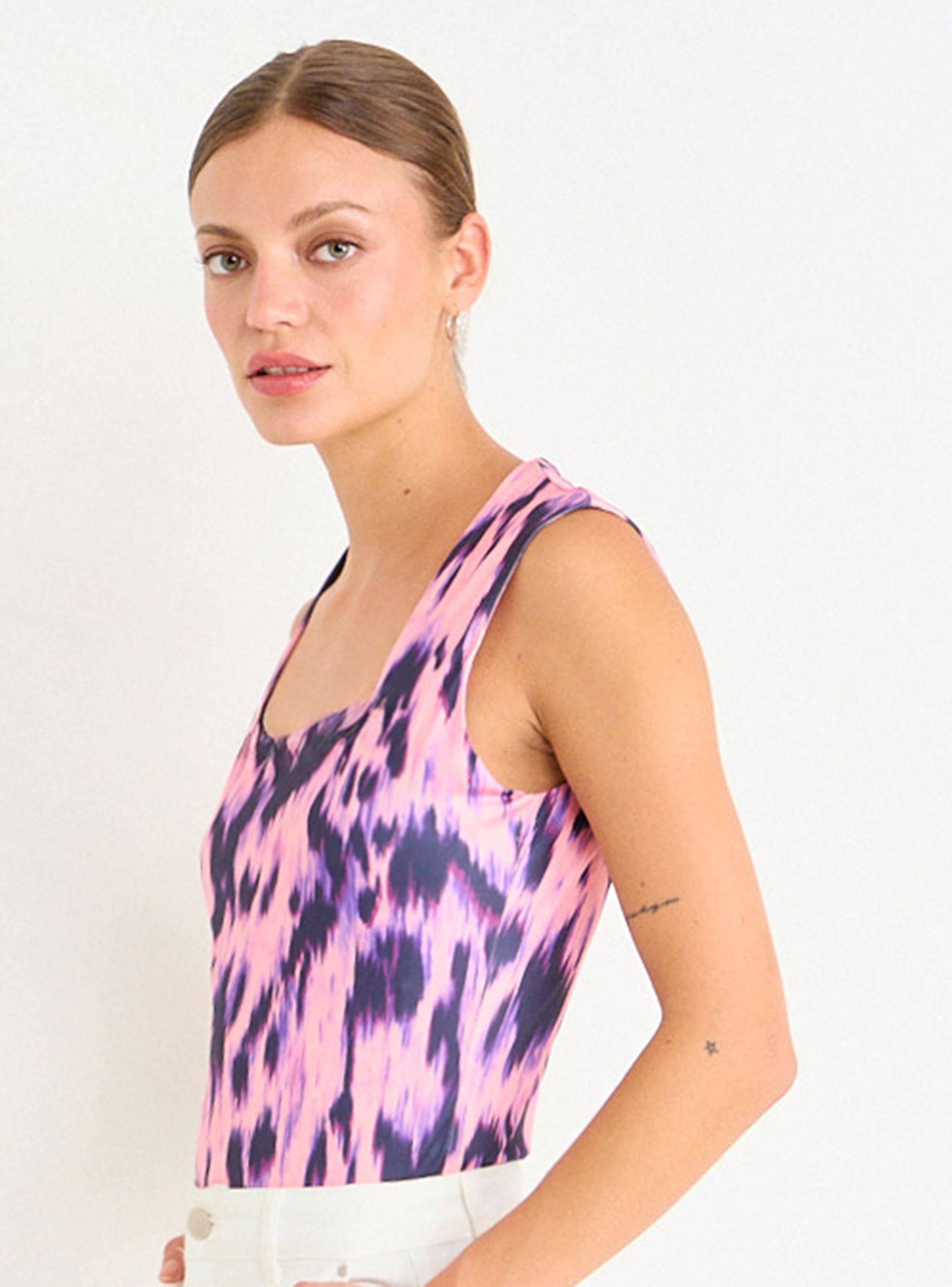 Body Fantasía Escote Cuadrado con Broche-2