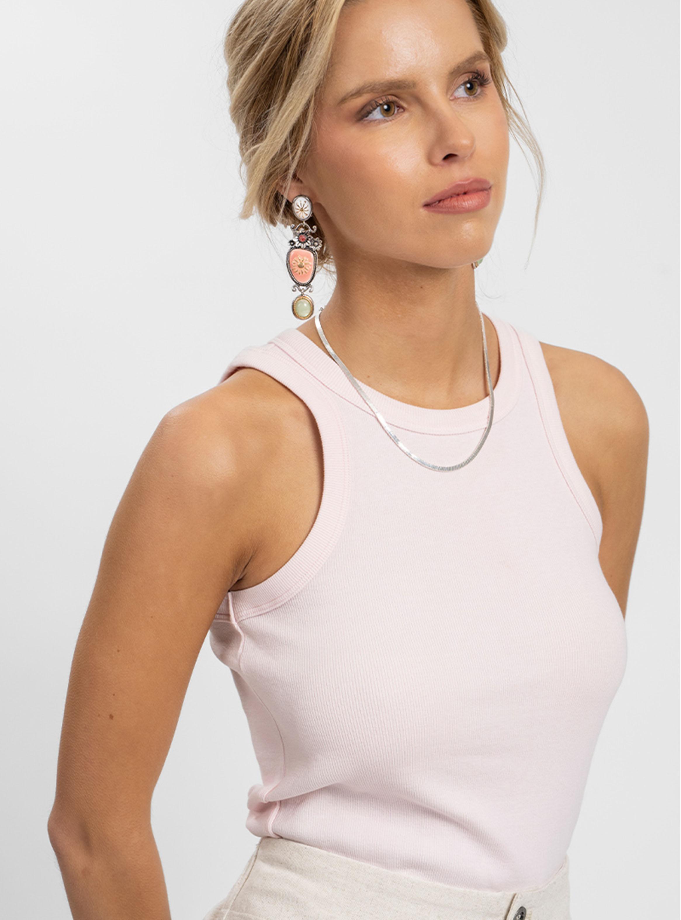 Polera sin Mangas Maru Rosado-2