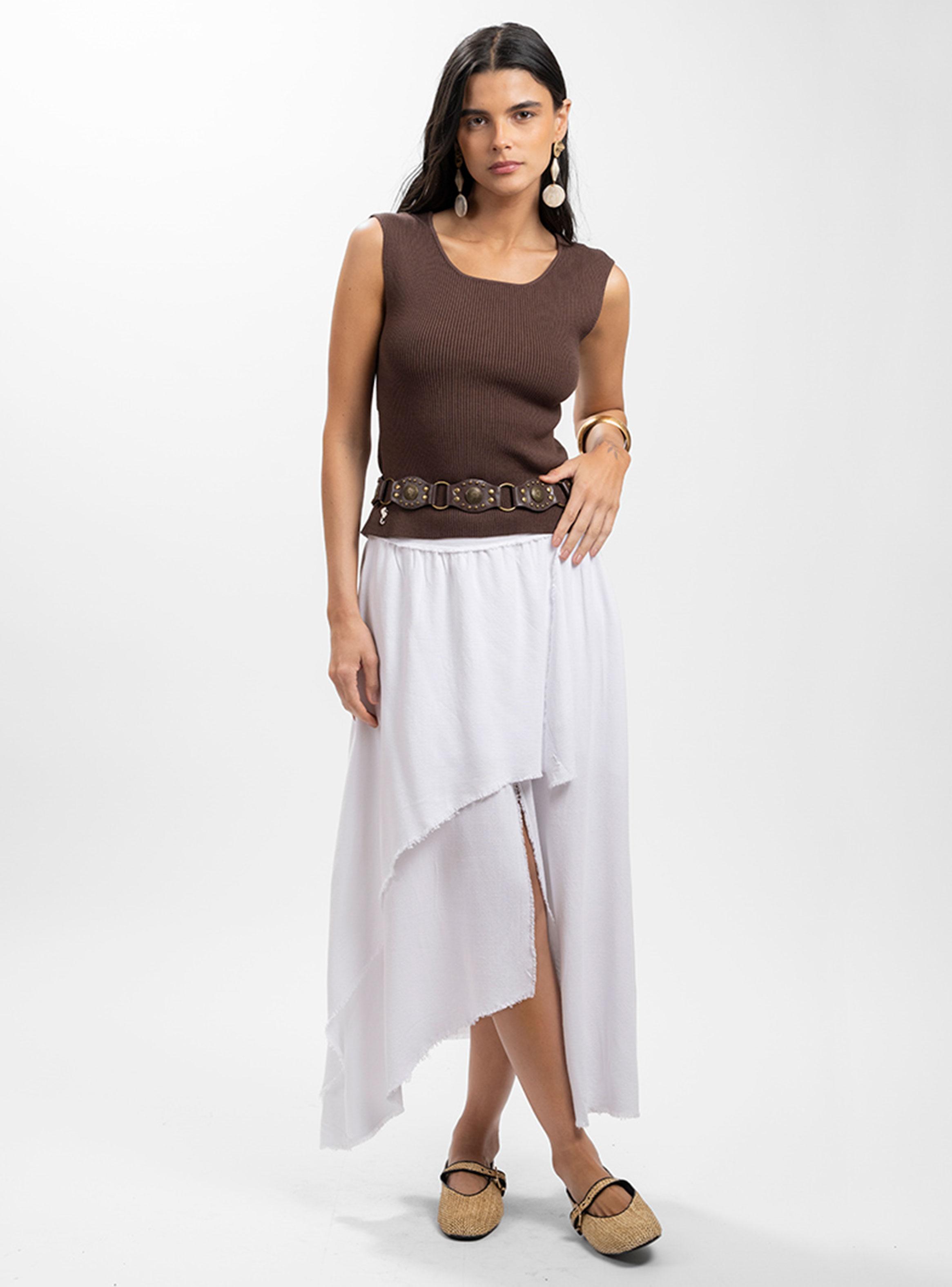 Falda Esmeralda Blanco-2