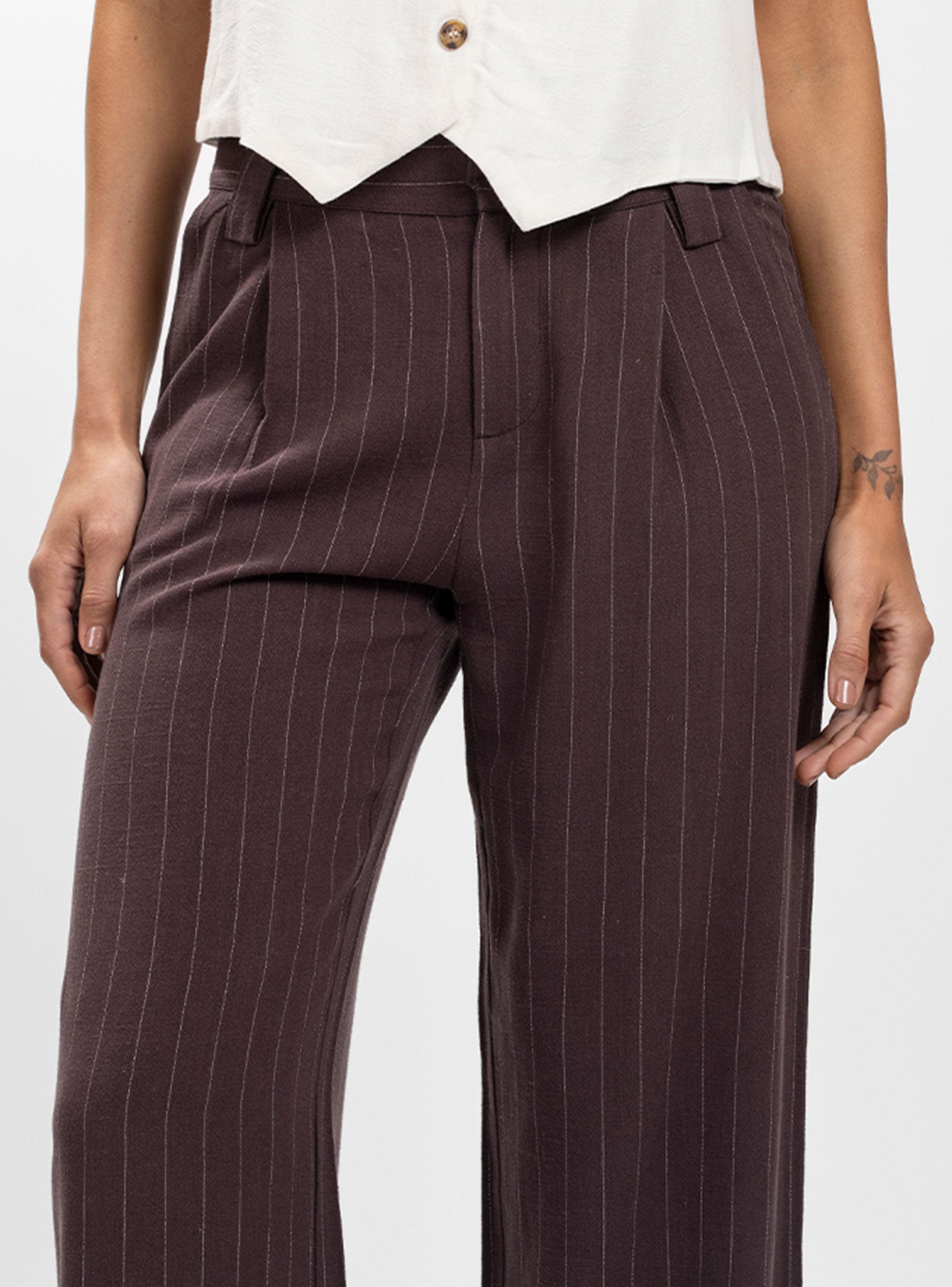 Pantalón Lino Marta Café-2