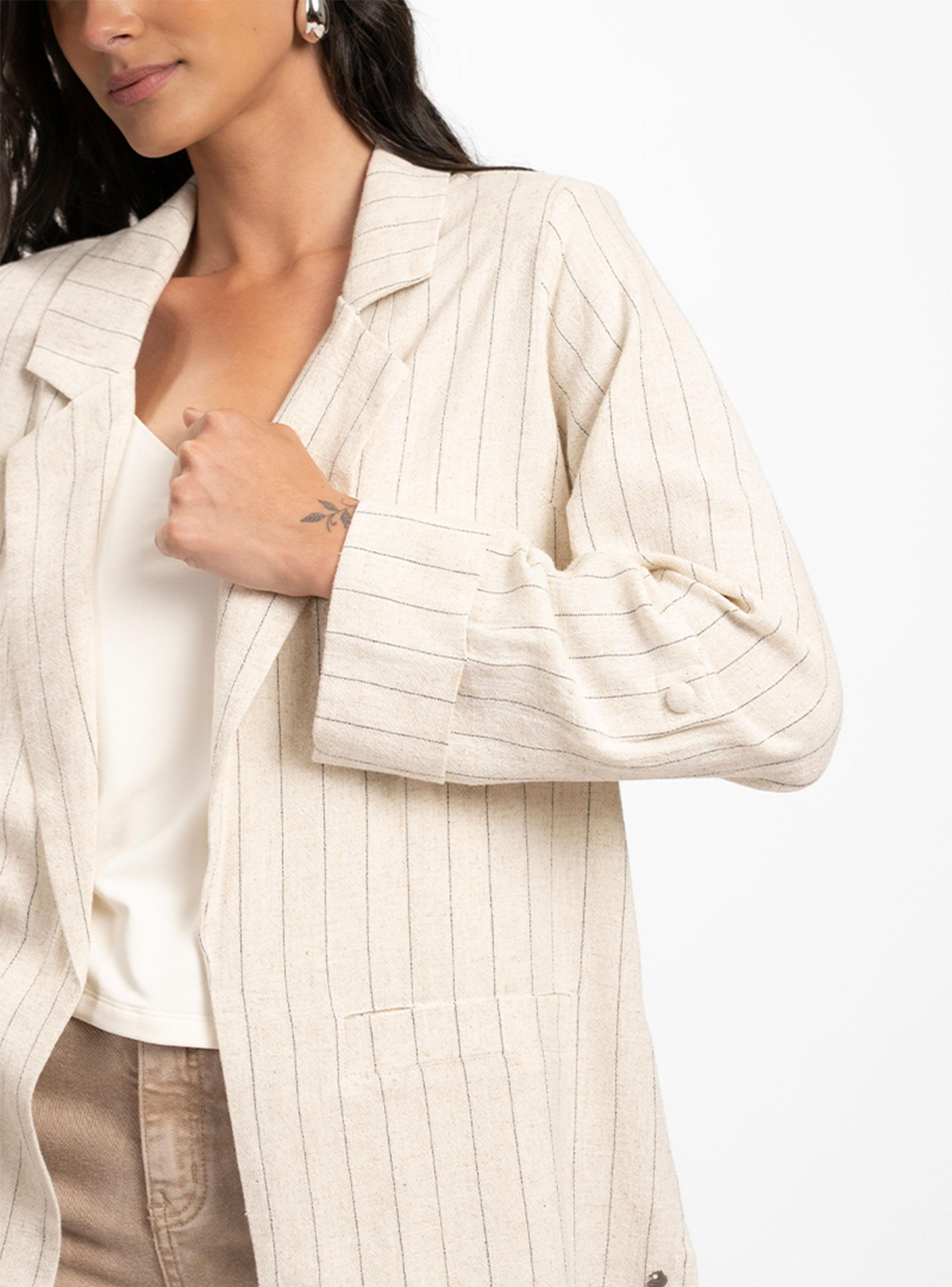 Blazer Lino Marta Arena-3