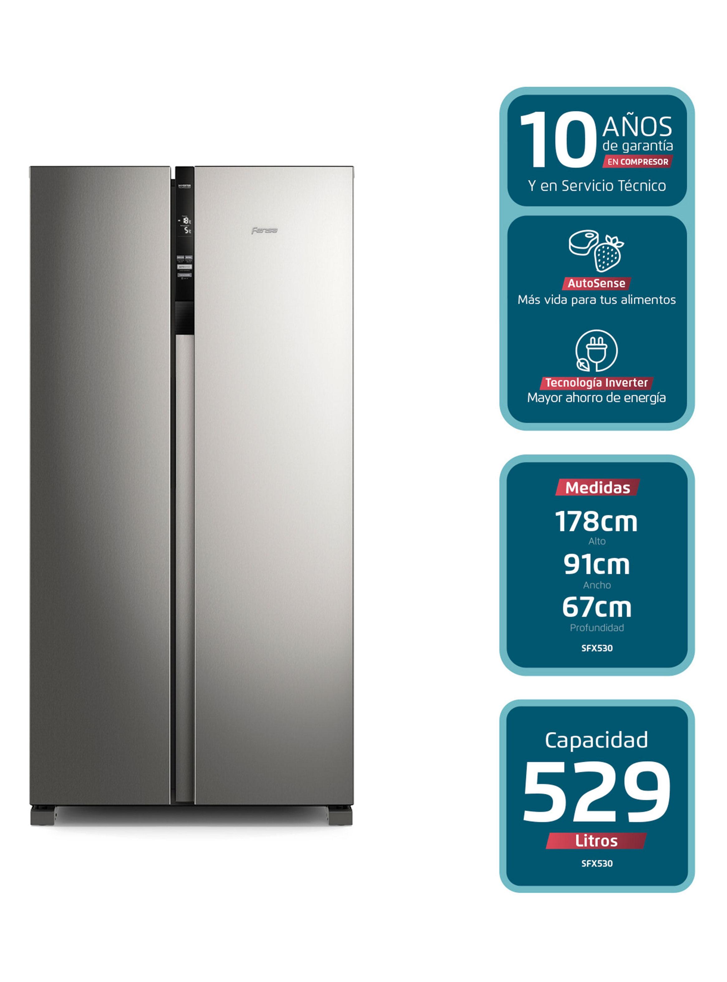 Refrigerador Side by Side No Frost 529 Litros SFX530-1