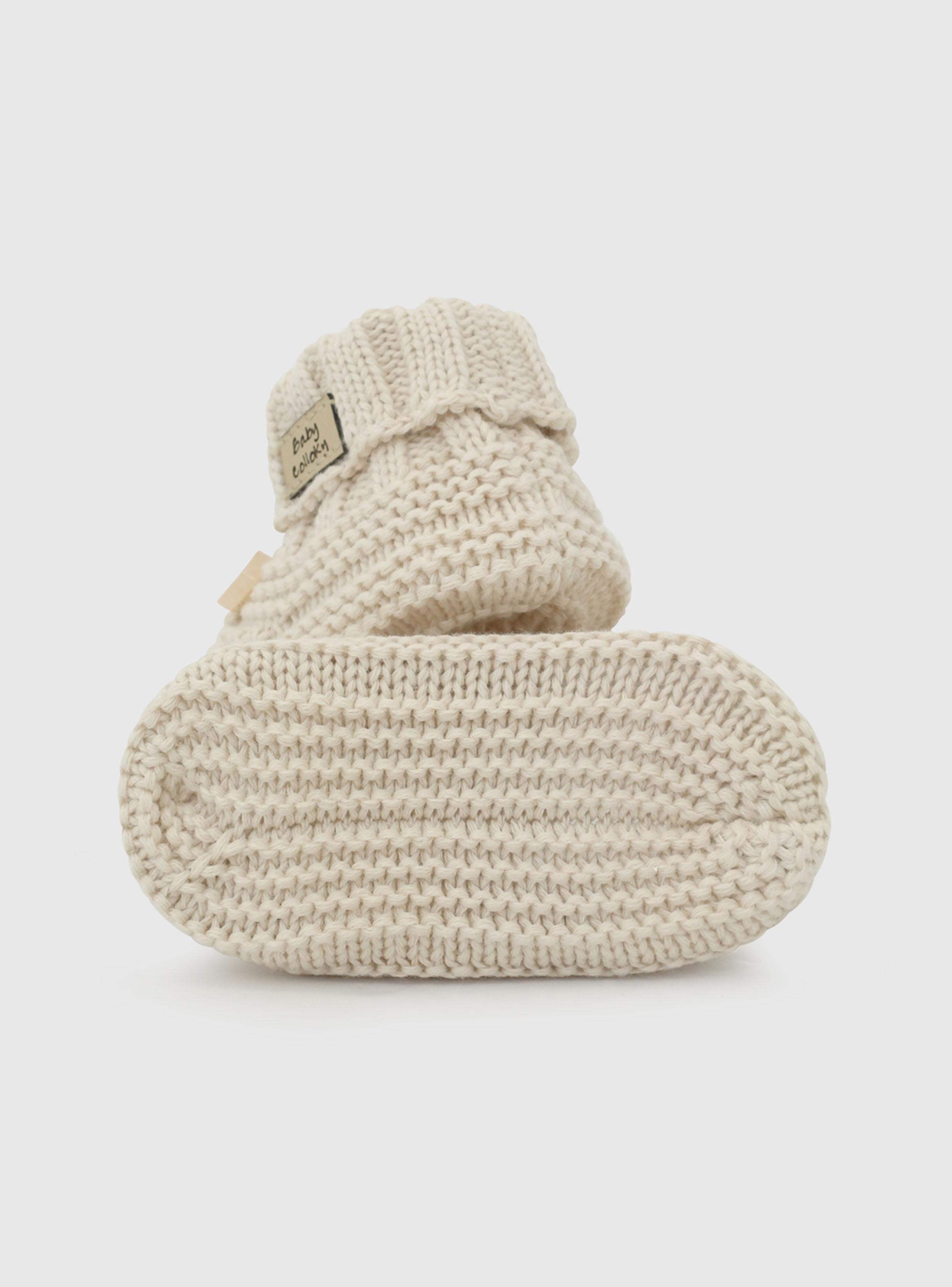 Zapatilla Urbana con Botón Tejida Baby-2