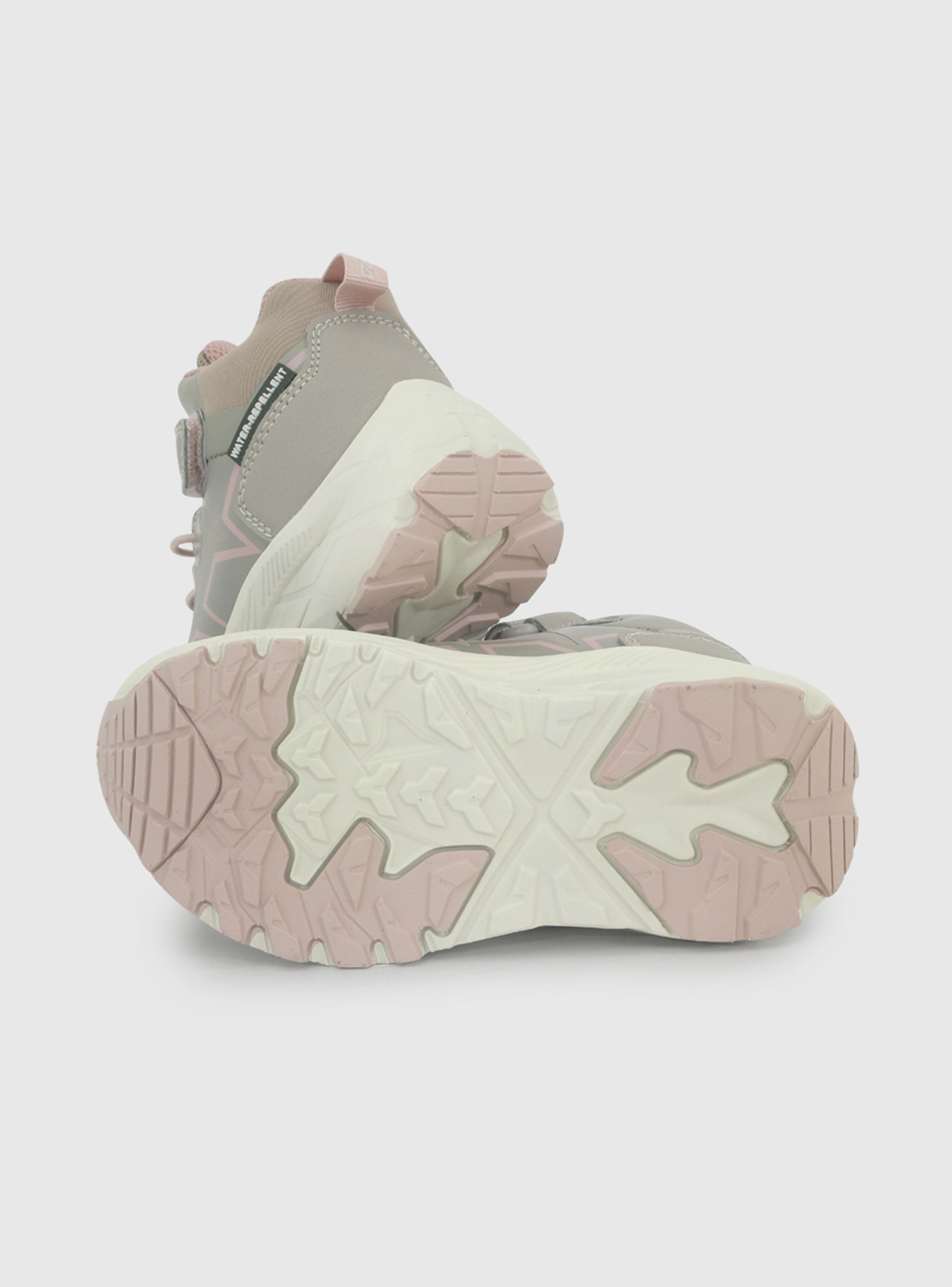 Botín Niña Waterrepellent Velcro Elástico-2