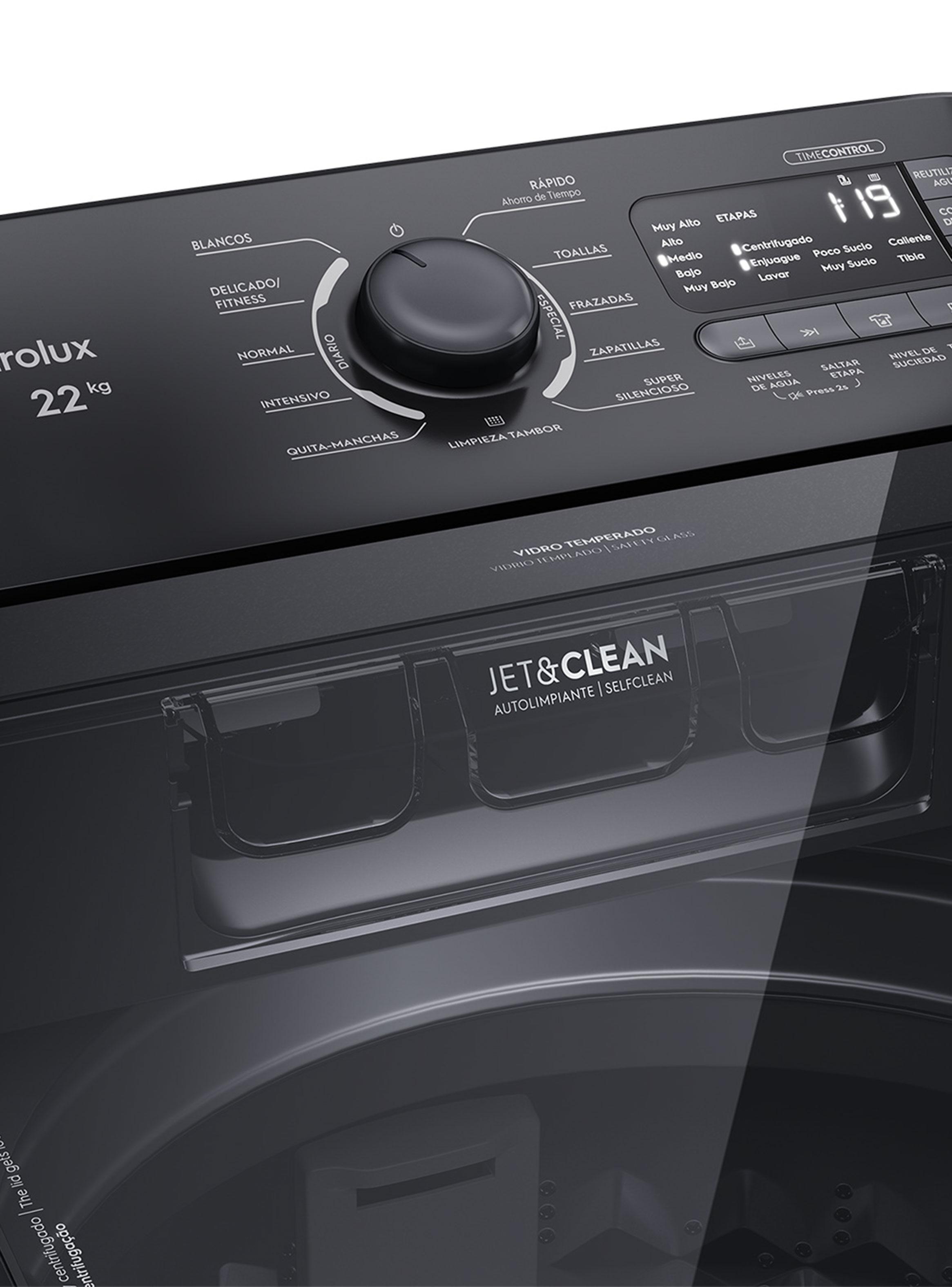 Lavadora Carga Superior 22 kg LS22Y Negro-4