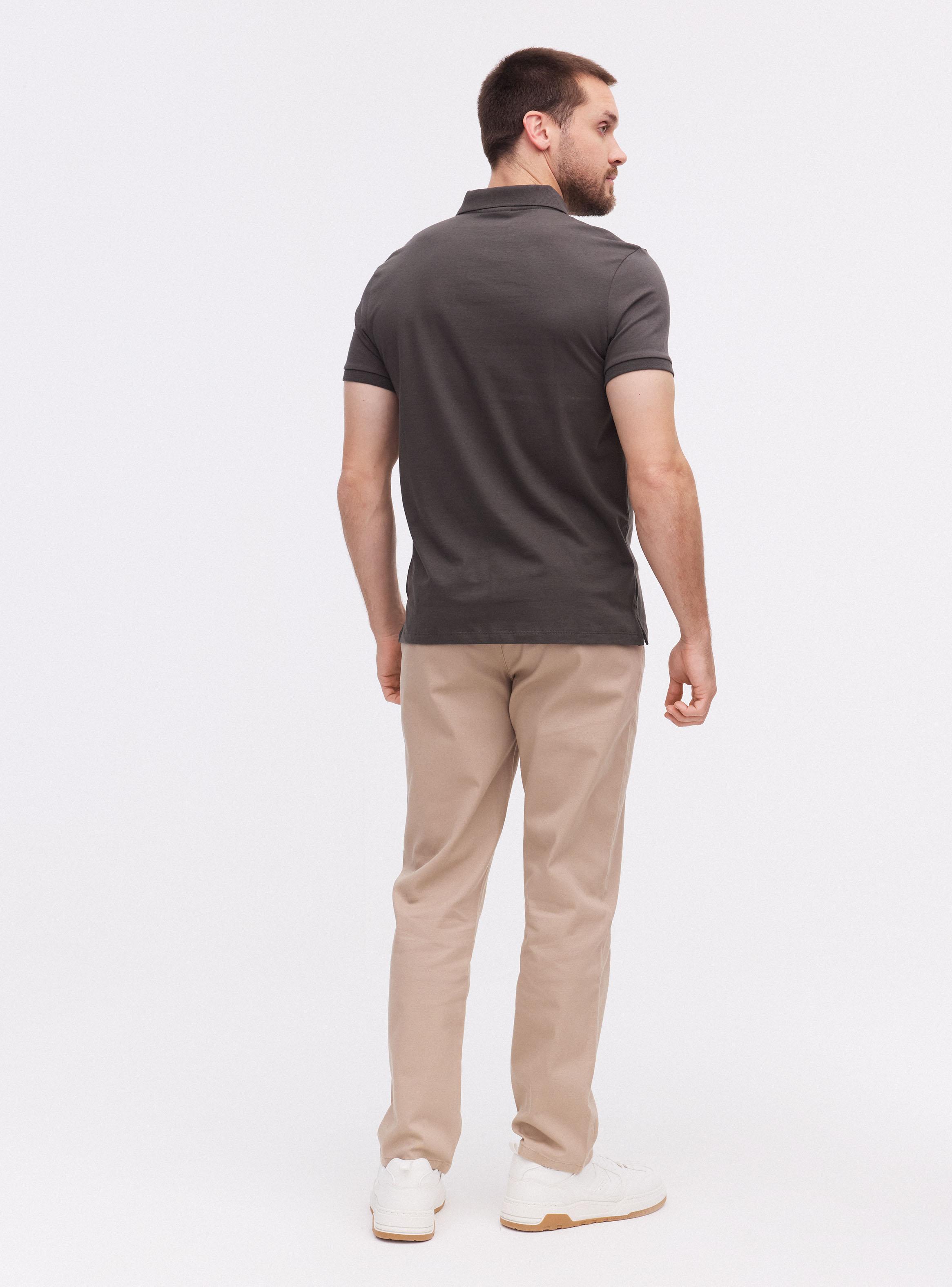 Polera Cuello Polo Manga Corta Logo Bordado-5