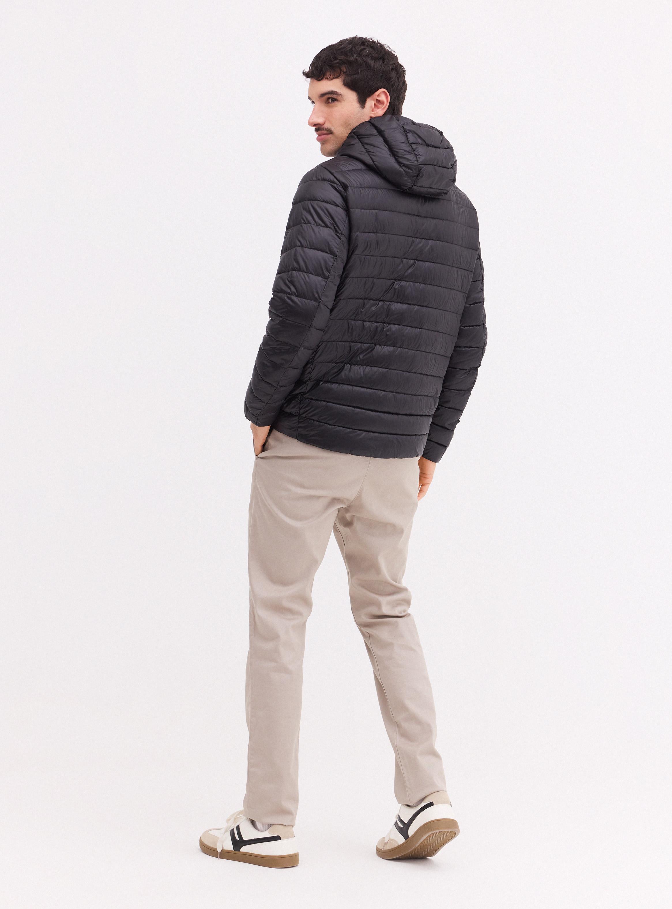 Parka Manga Larga Moda-5