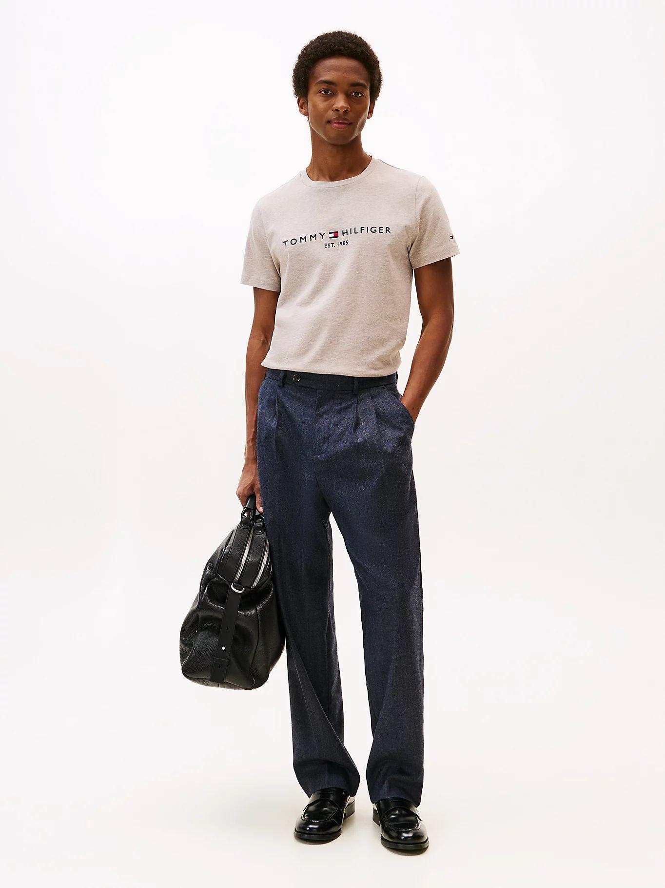 Polera Manga Corta Print Logo Front-3