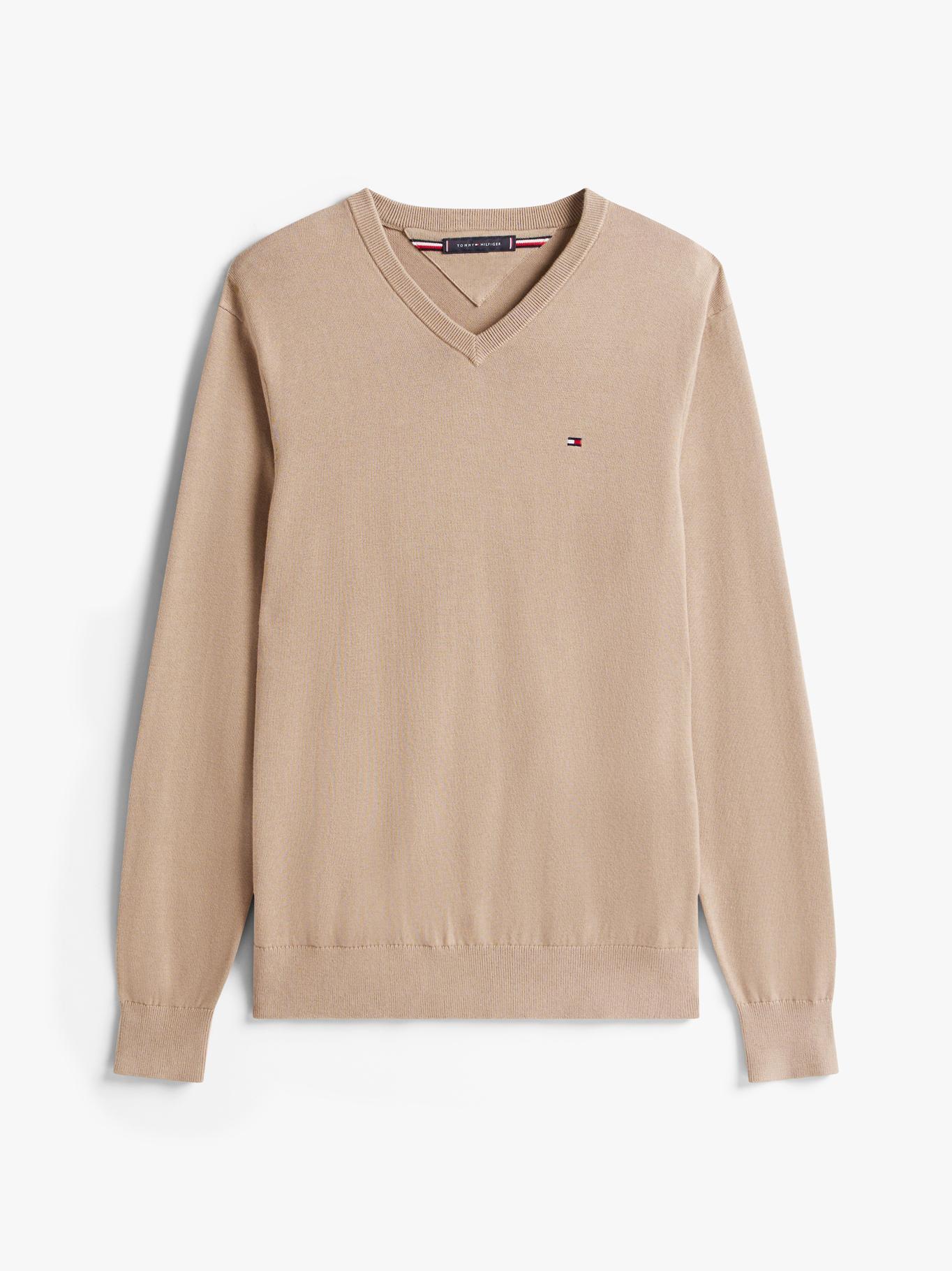 Sweater Cuello V Básico TH-4