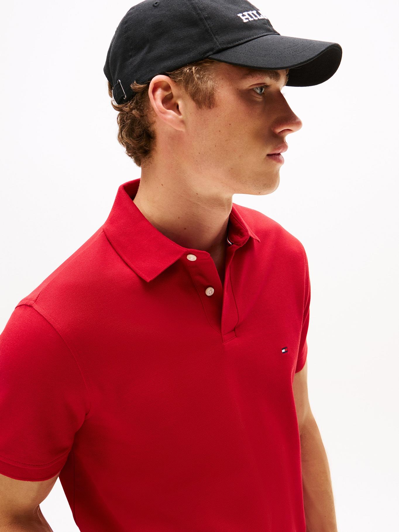 Polera TH  Cuello Polo Unicolor-4