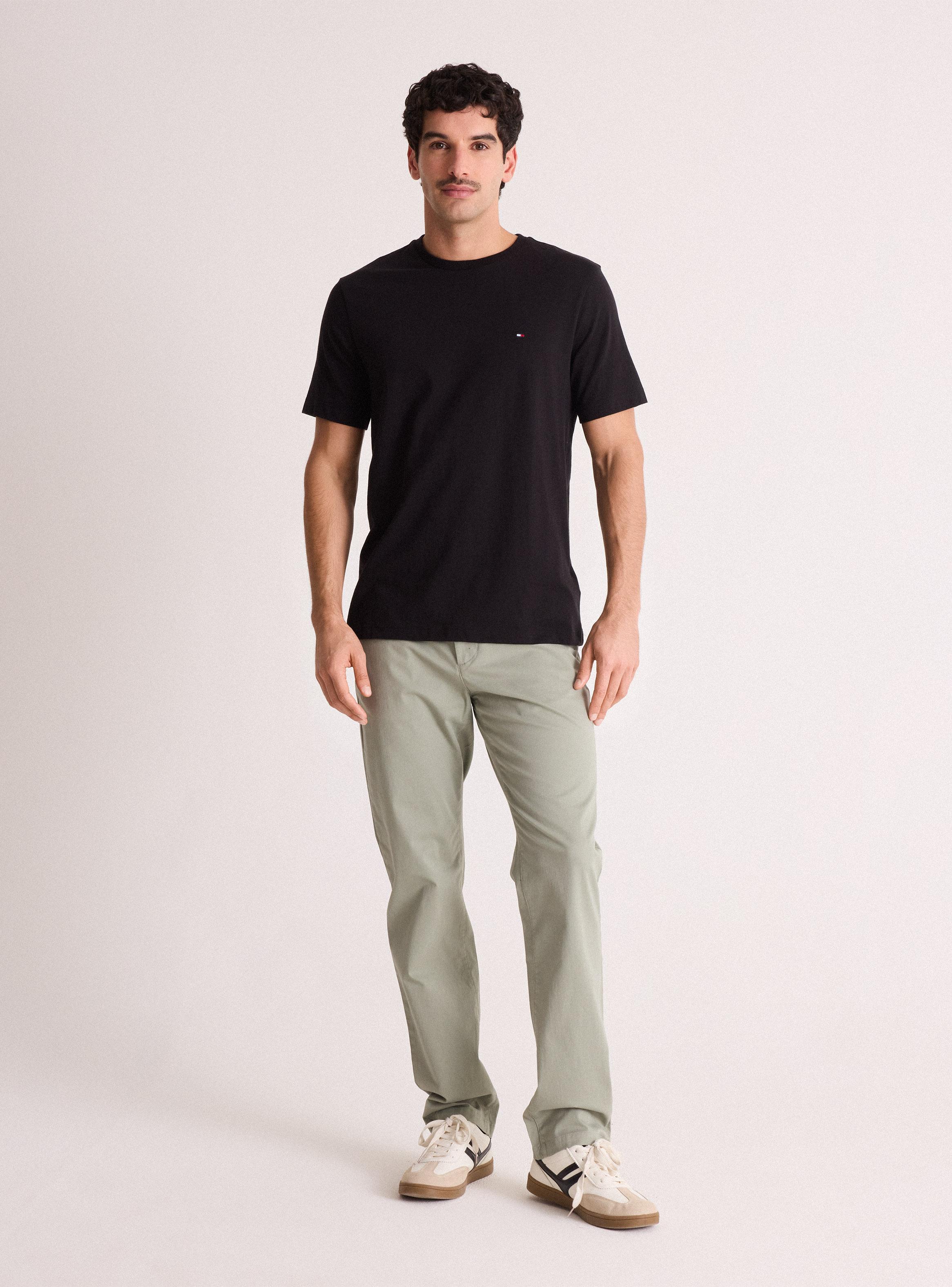 Polera Unicolor Manga Corta Básica-4