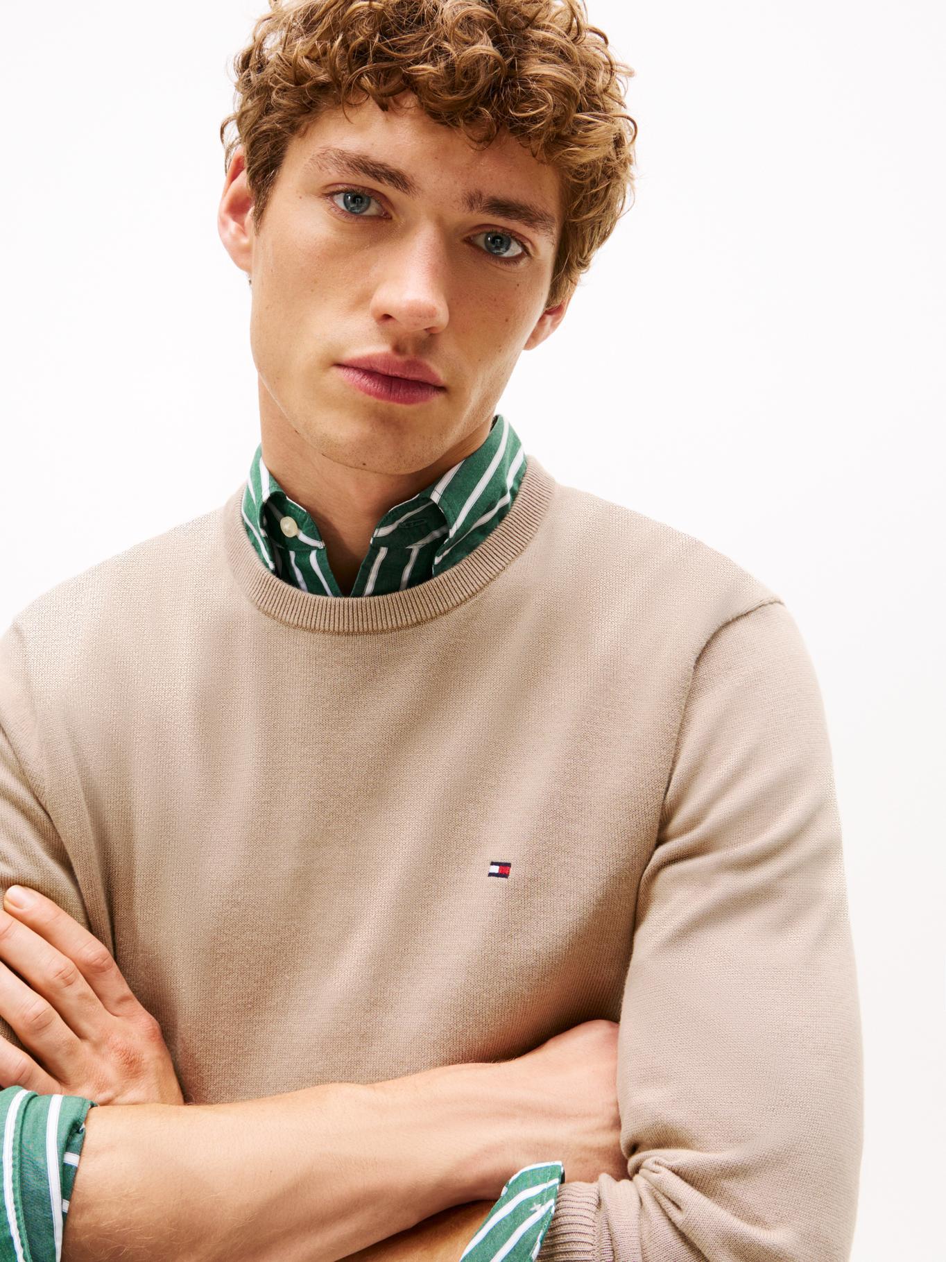 Sweater Casual Cuello Redondo-1