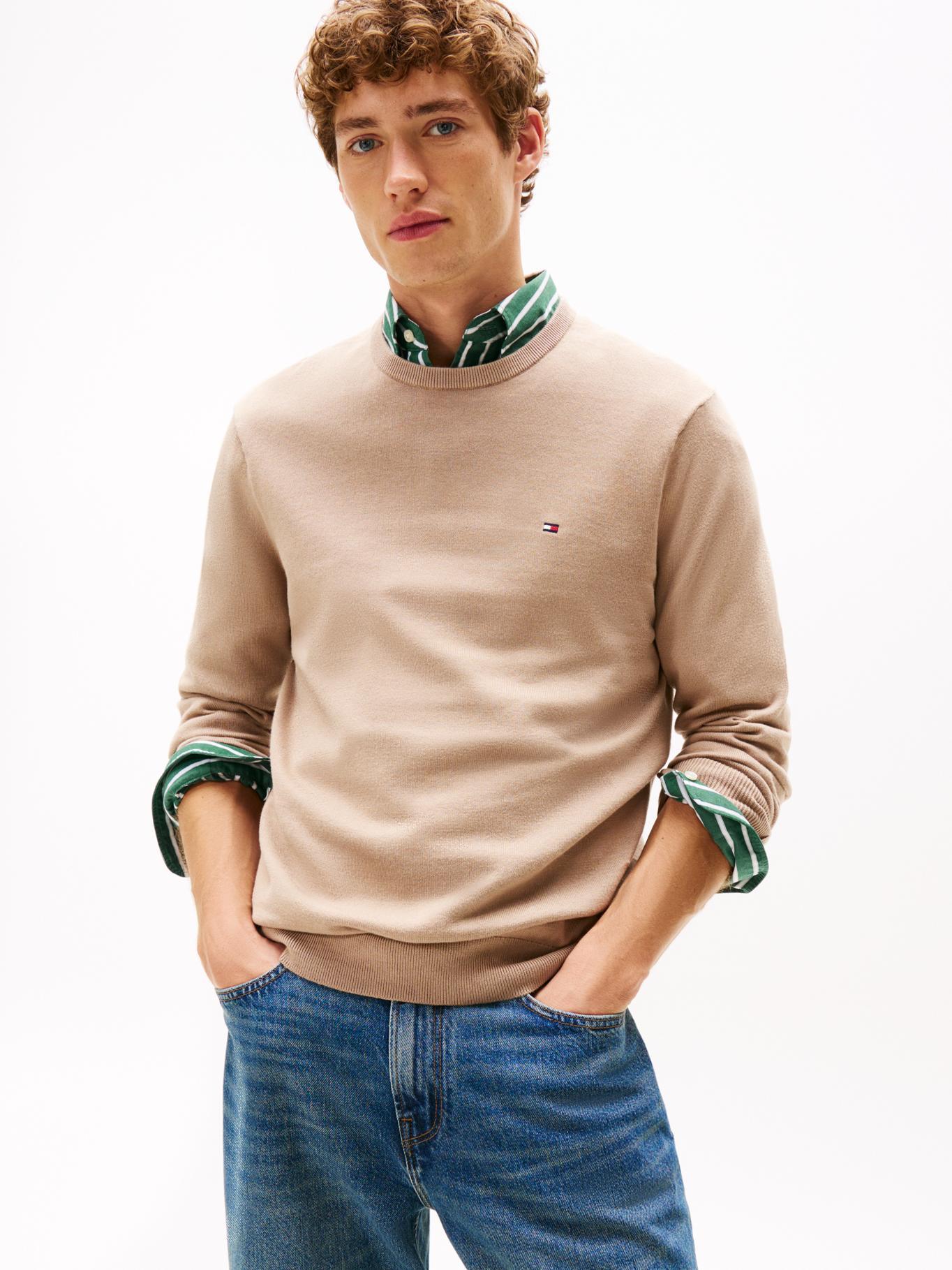 Sweater Casual Cuello Redondo-0