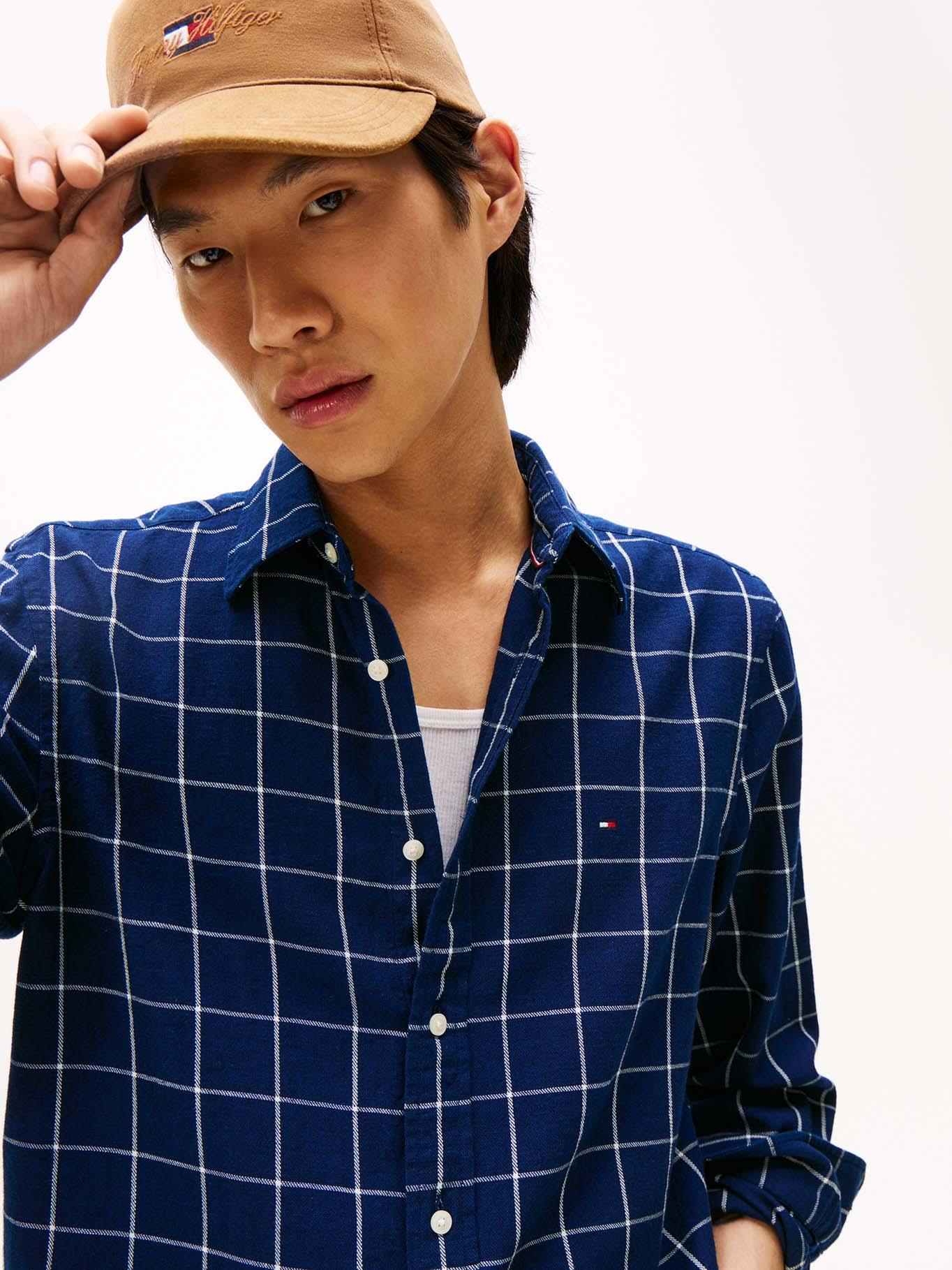 Camisa Casual Full Print TH Cuadros-4