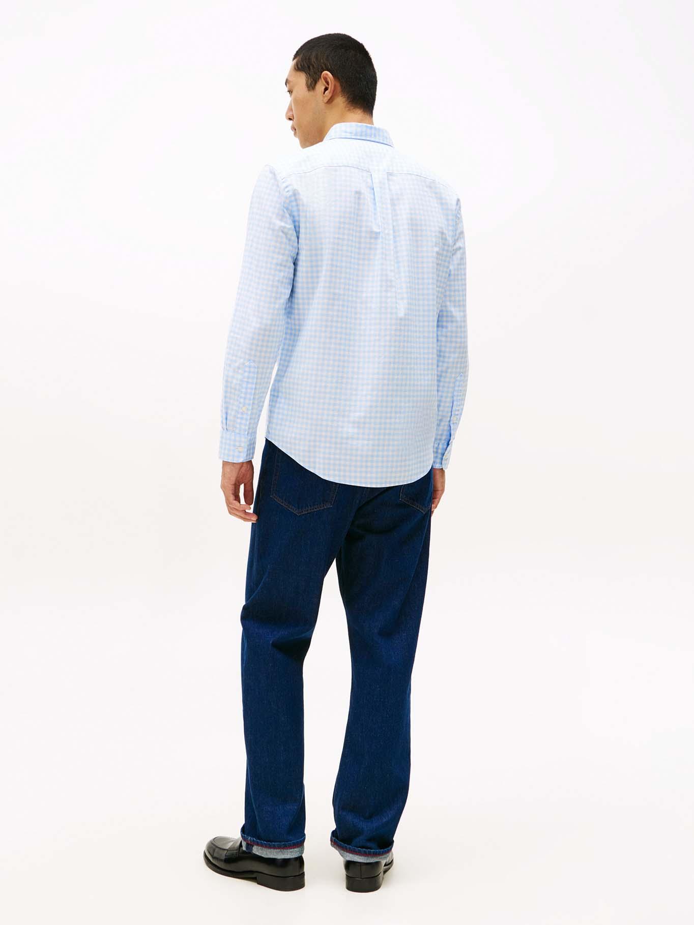 Camisa Mini Cuadros Bolsillo Frontal TH-2