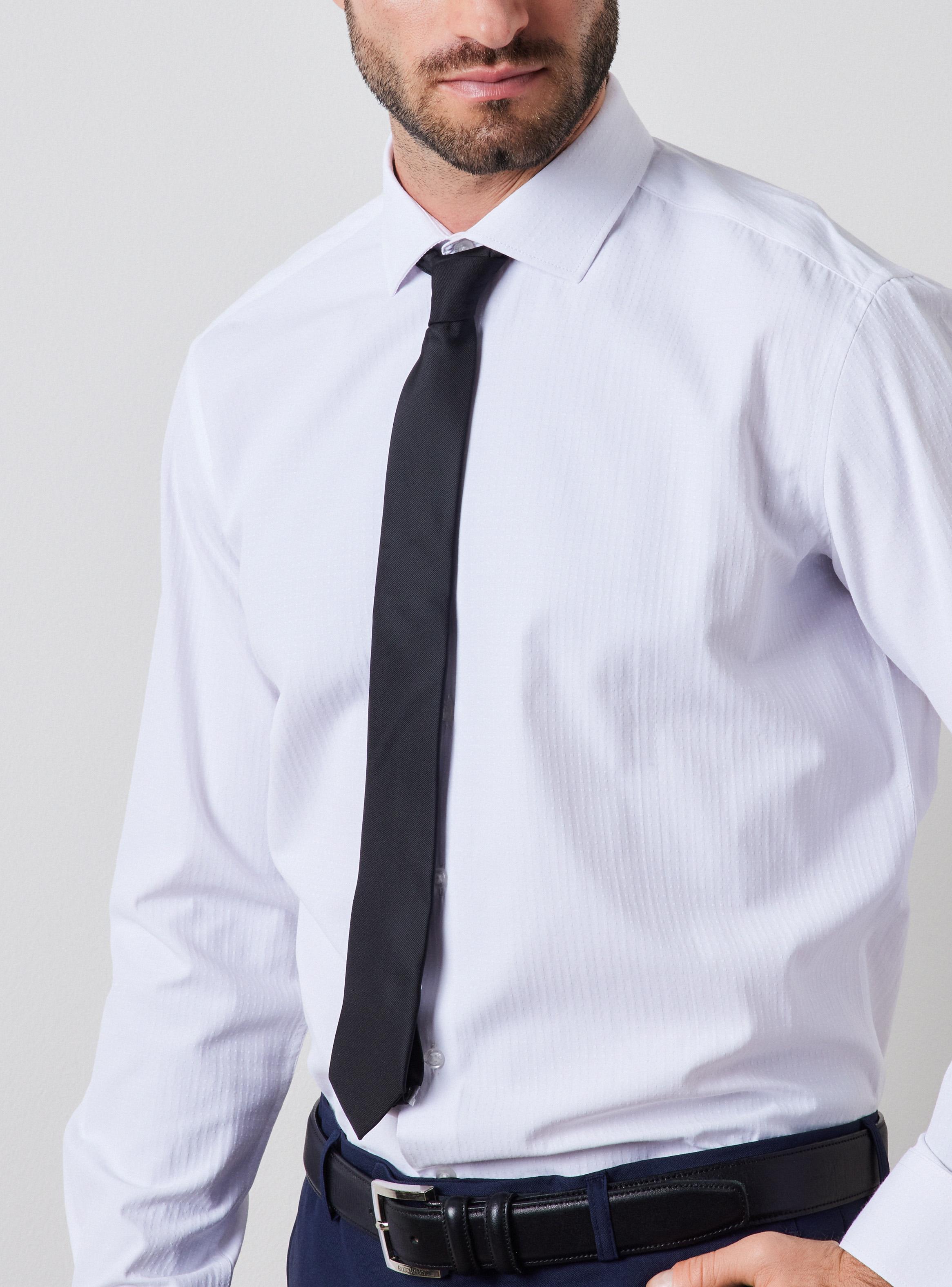 Camisa Slim Fit Texturada-2