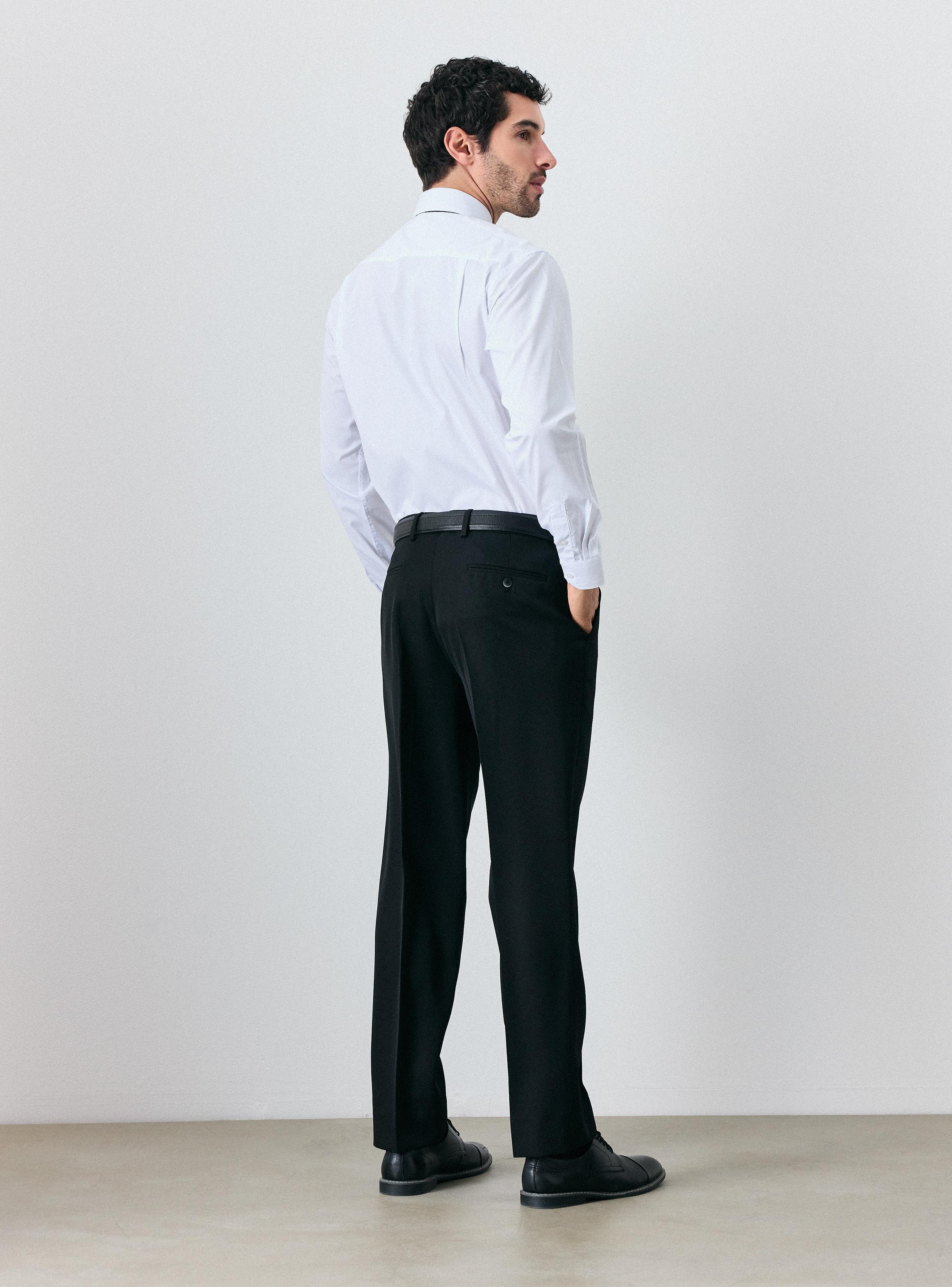 Camisa Blanca Semi Slim-5