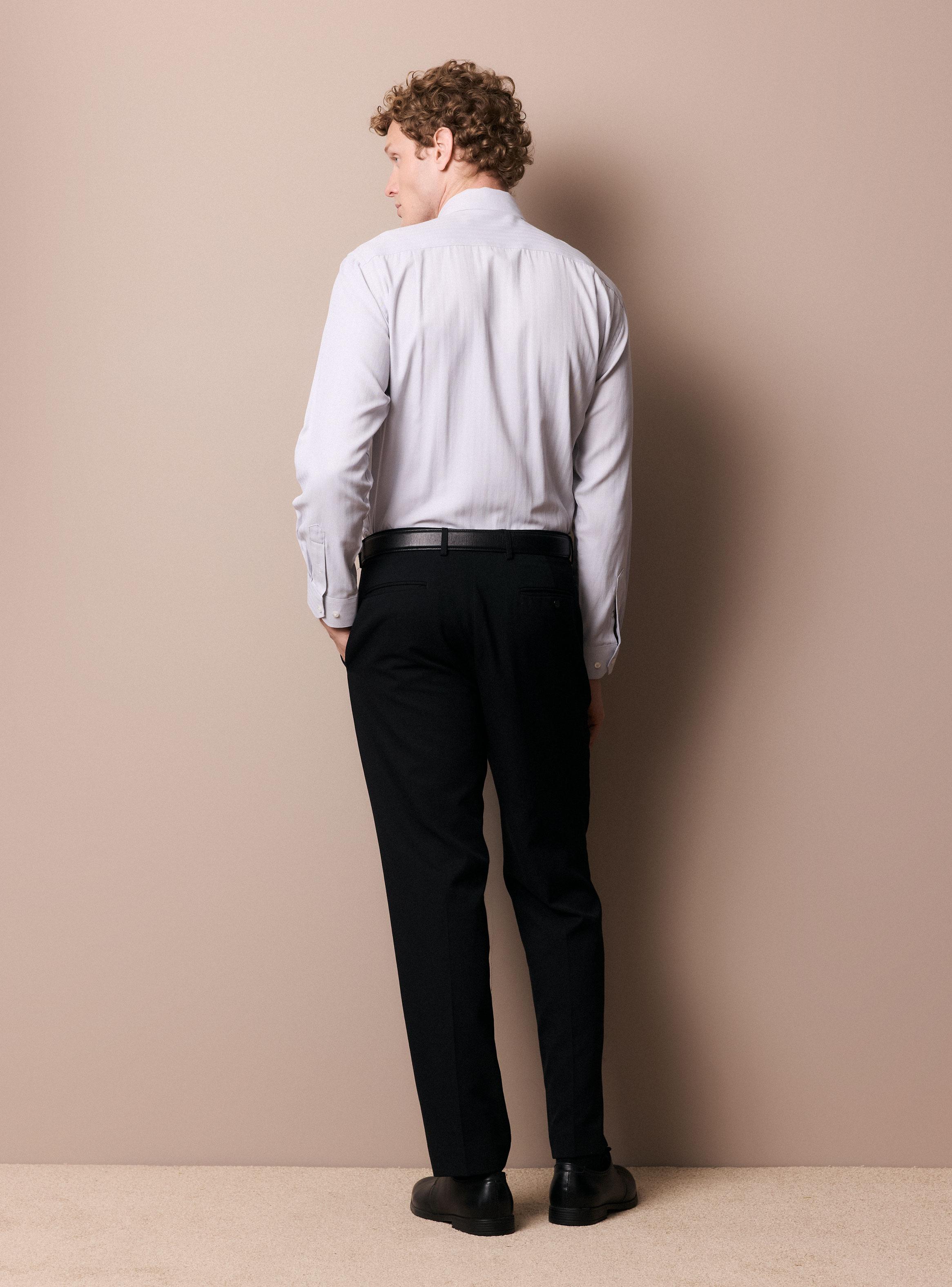 Camisa Semi Slim Textura Espigada-5