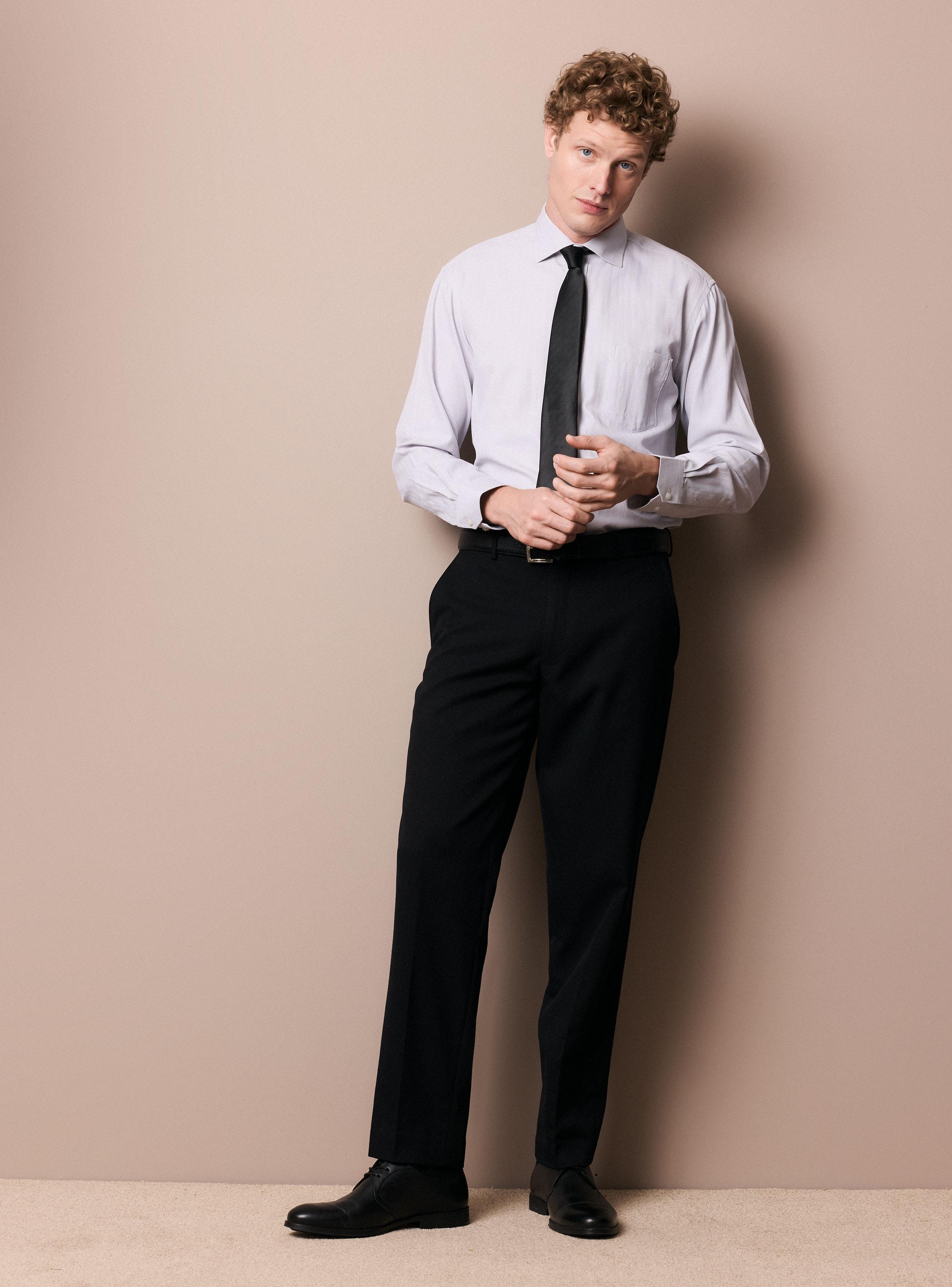 Camisa Semi Slim Textura Espigada-4