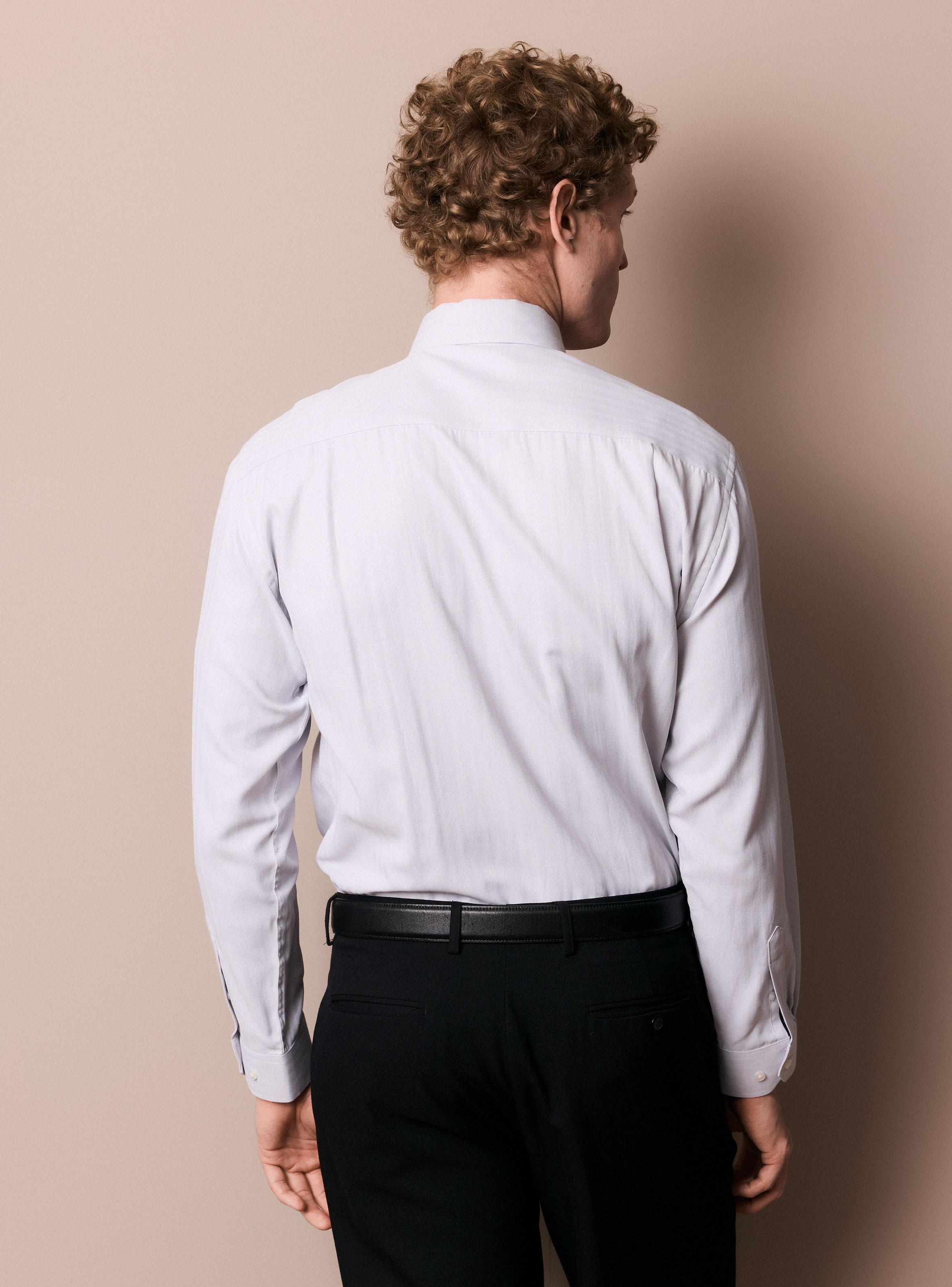 Camisa Semi Slim Textura Espigada-1