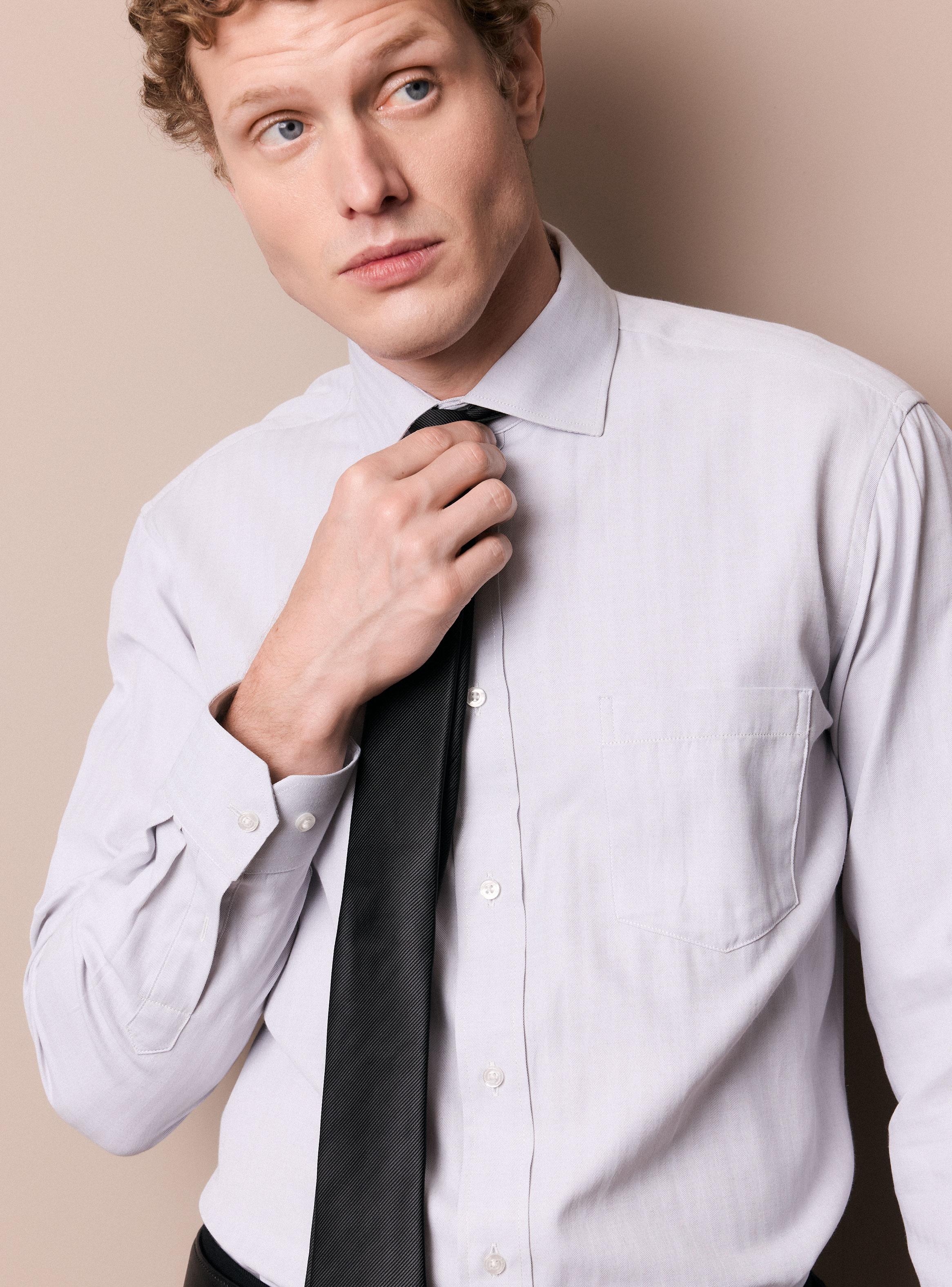 Camisa Semi Slim Textura Espigada-2