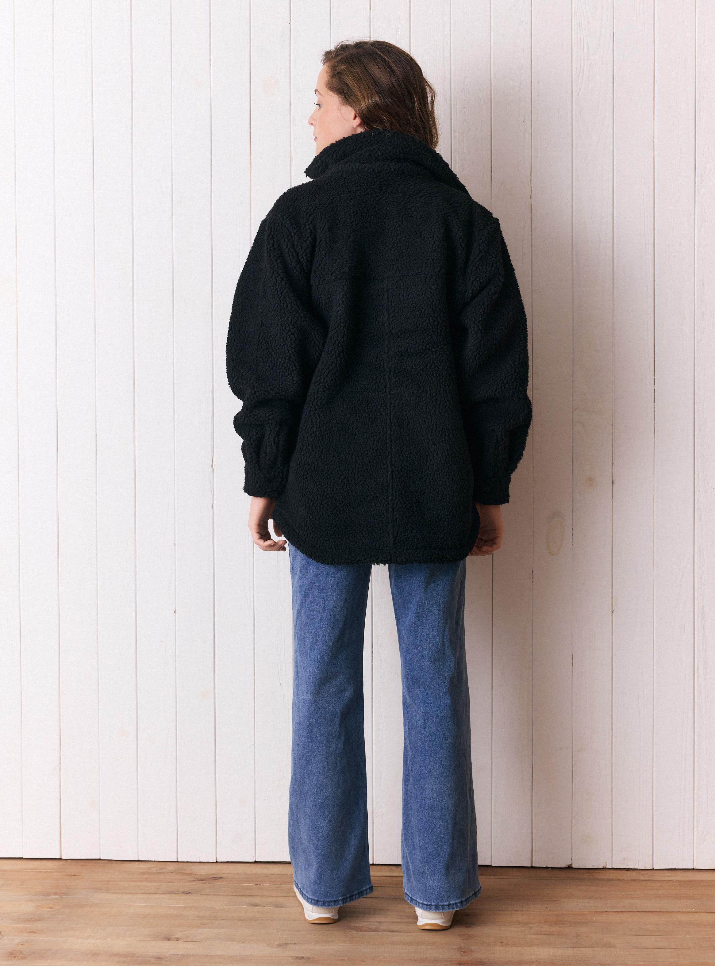 Chaqueta Sherpa Over-5