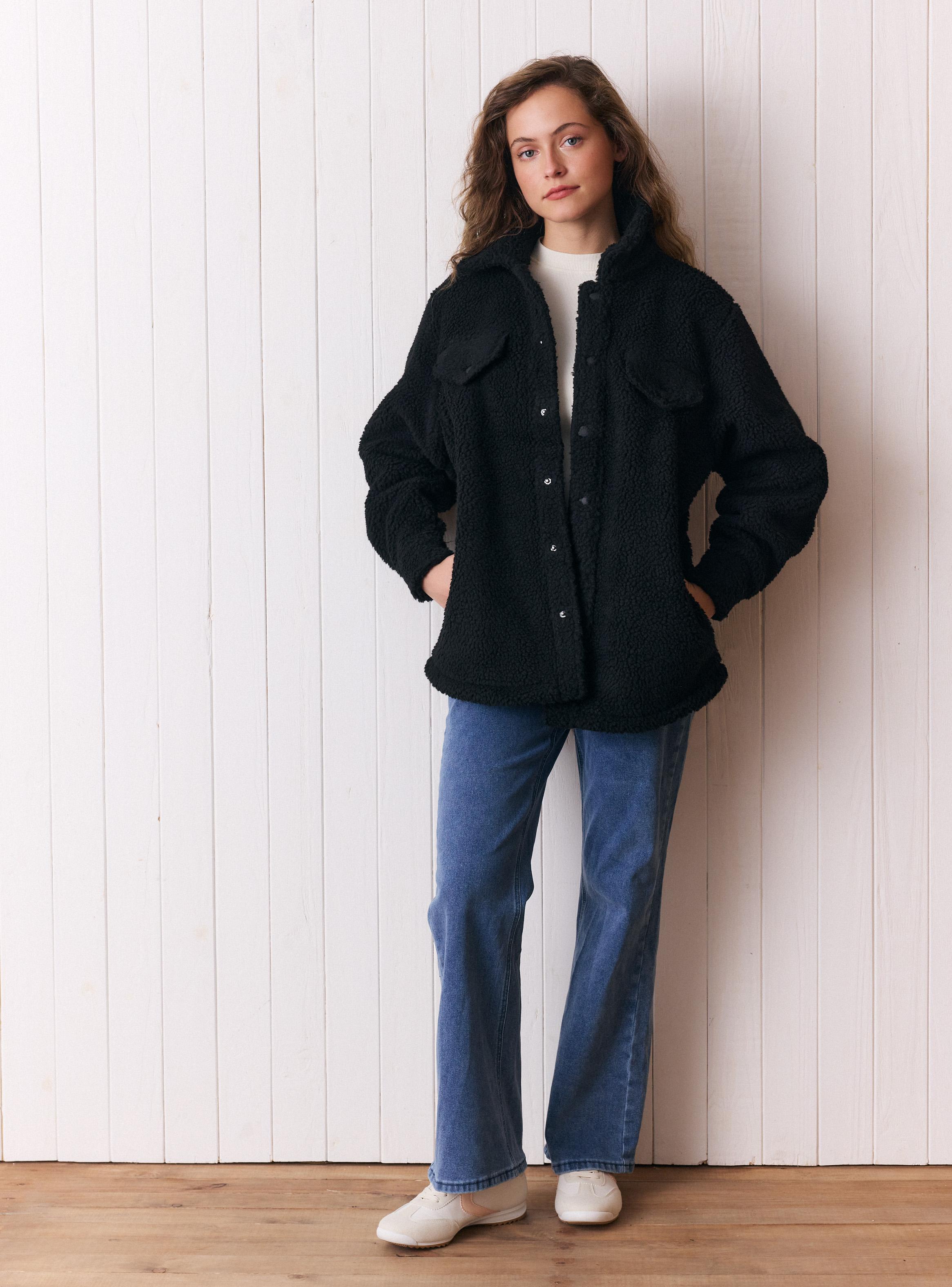Chaqueta Sherpa Over-4