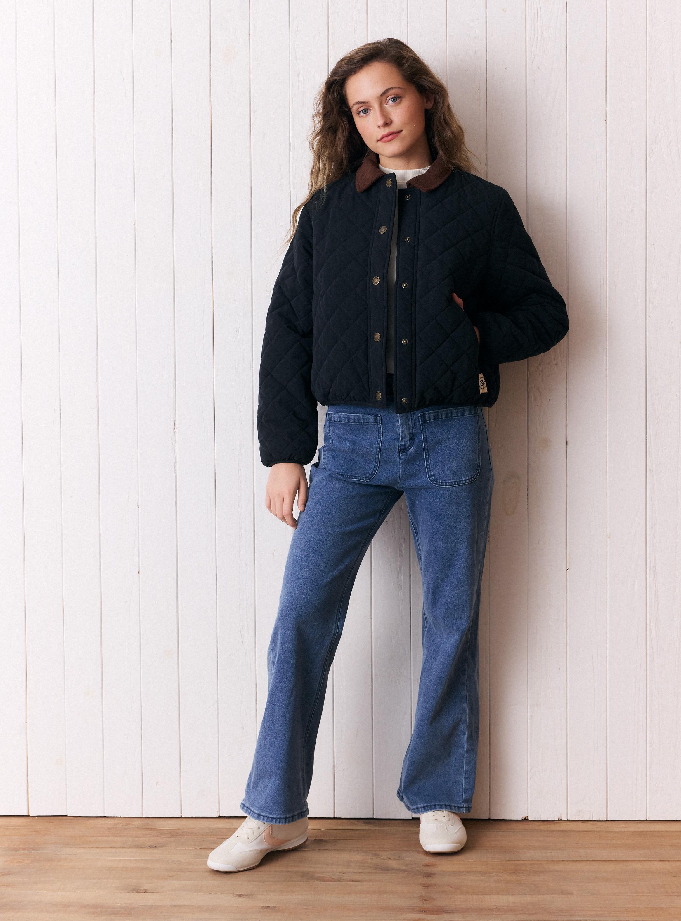Chaqueta Lisa Over-4