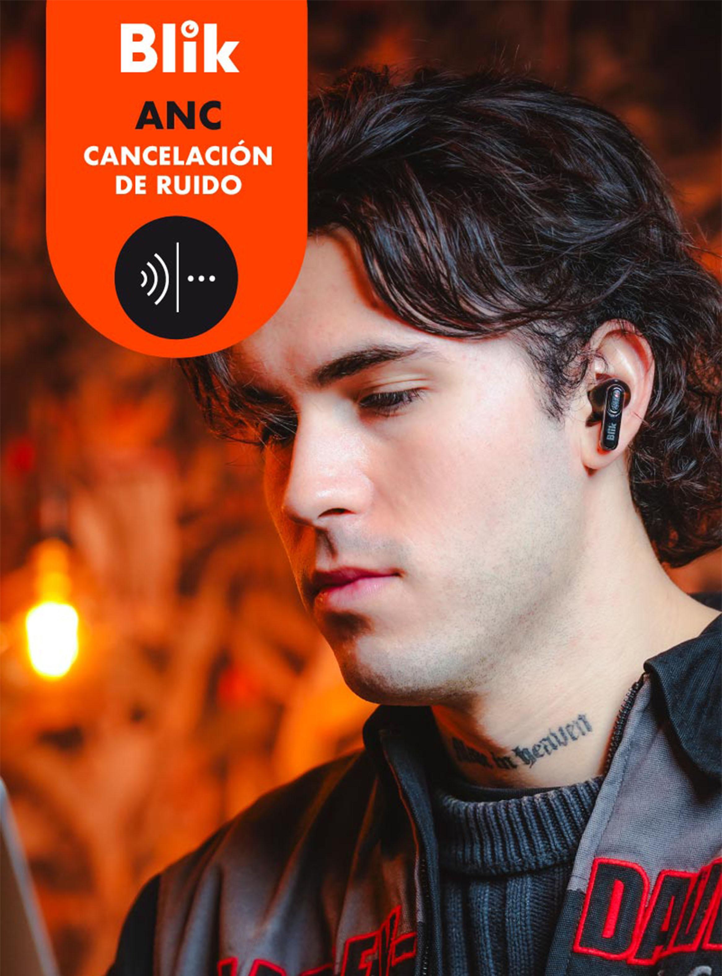 Audífonos Bluetooth Air950 con Cancelación de Ruido Negro-3
