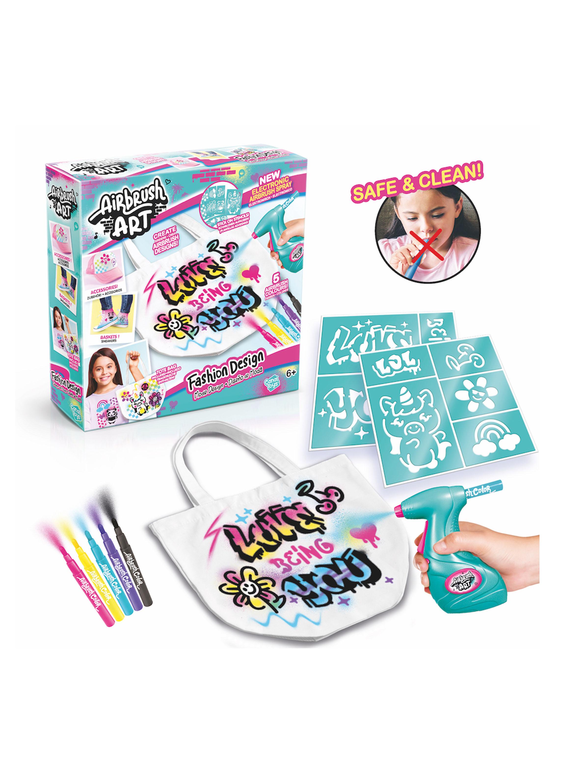 Kit de Manualidades Airbrush para Ropa y Accesorios-0