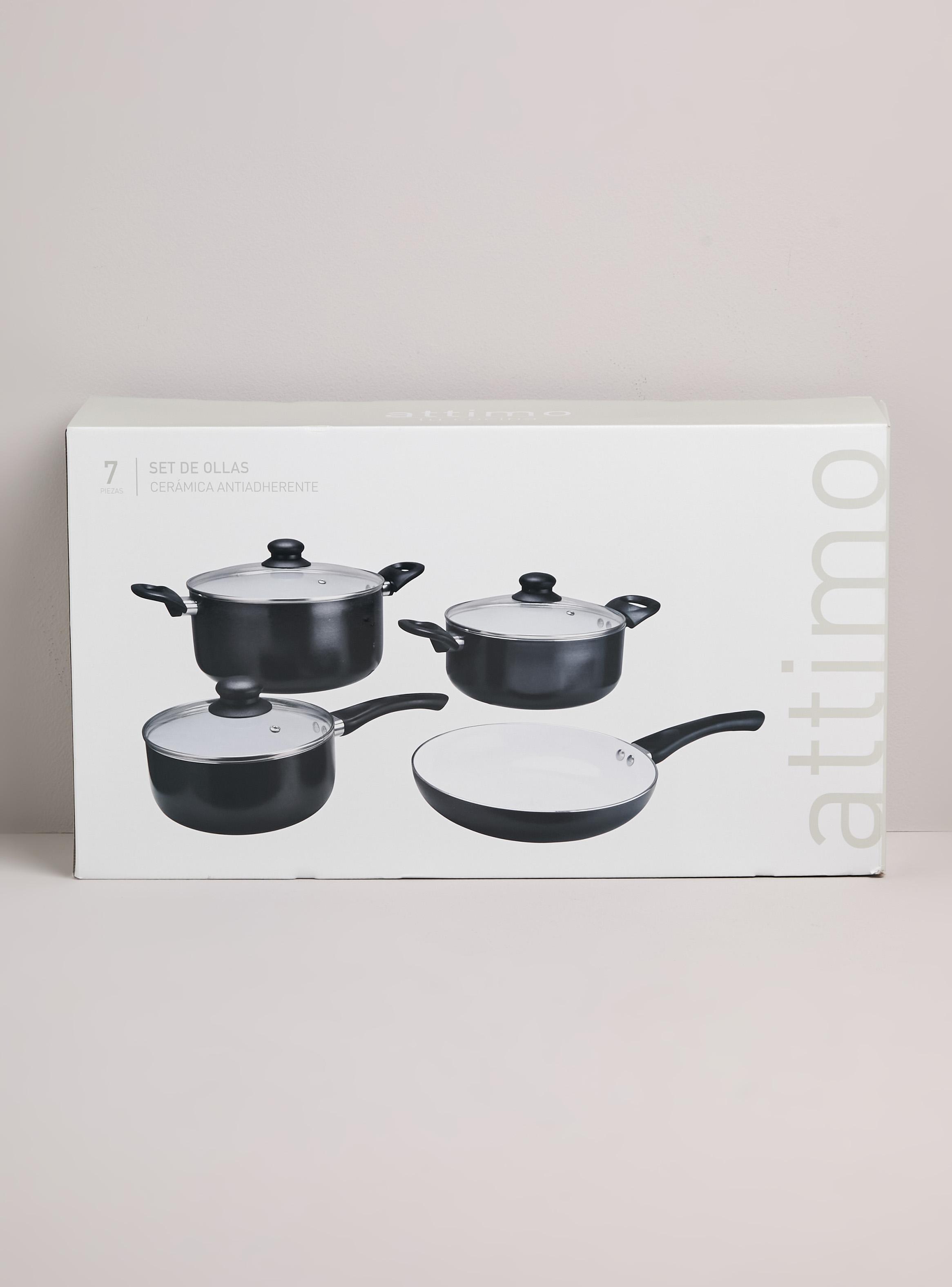 Batería de Cocina de Cerámica 7 Piezas-3