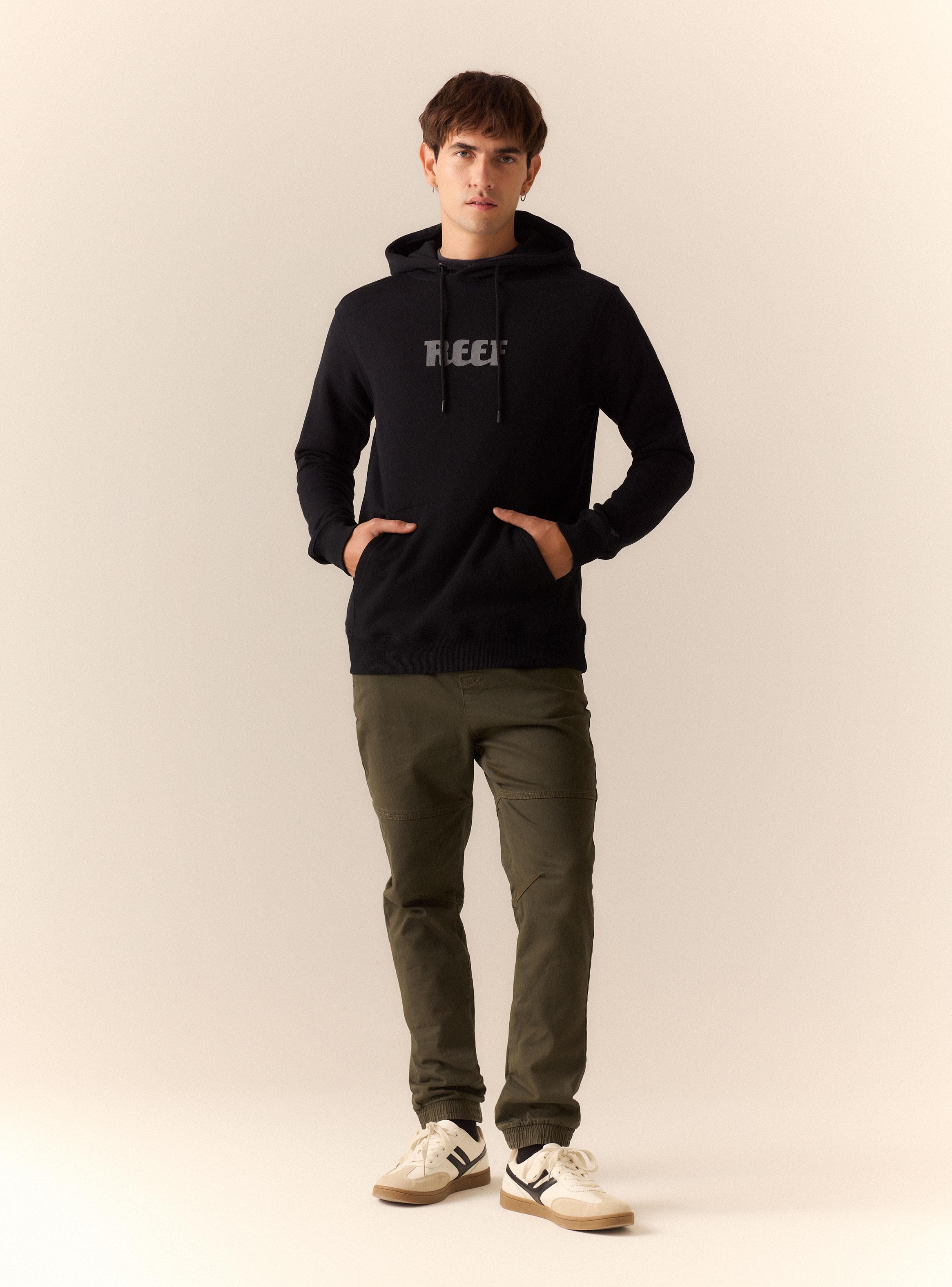 Polerón Capucha Bolsillo Canguro Print-4