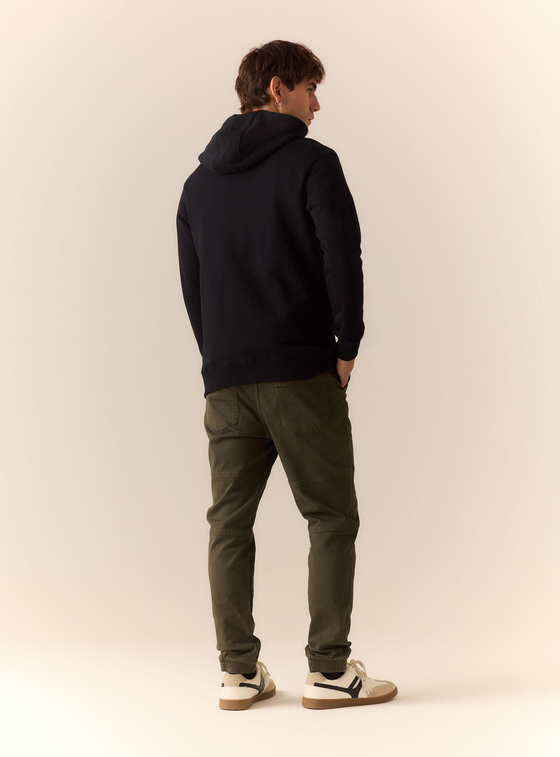 Polerón Capucha Bolsillo Canguro Print-5