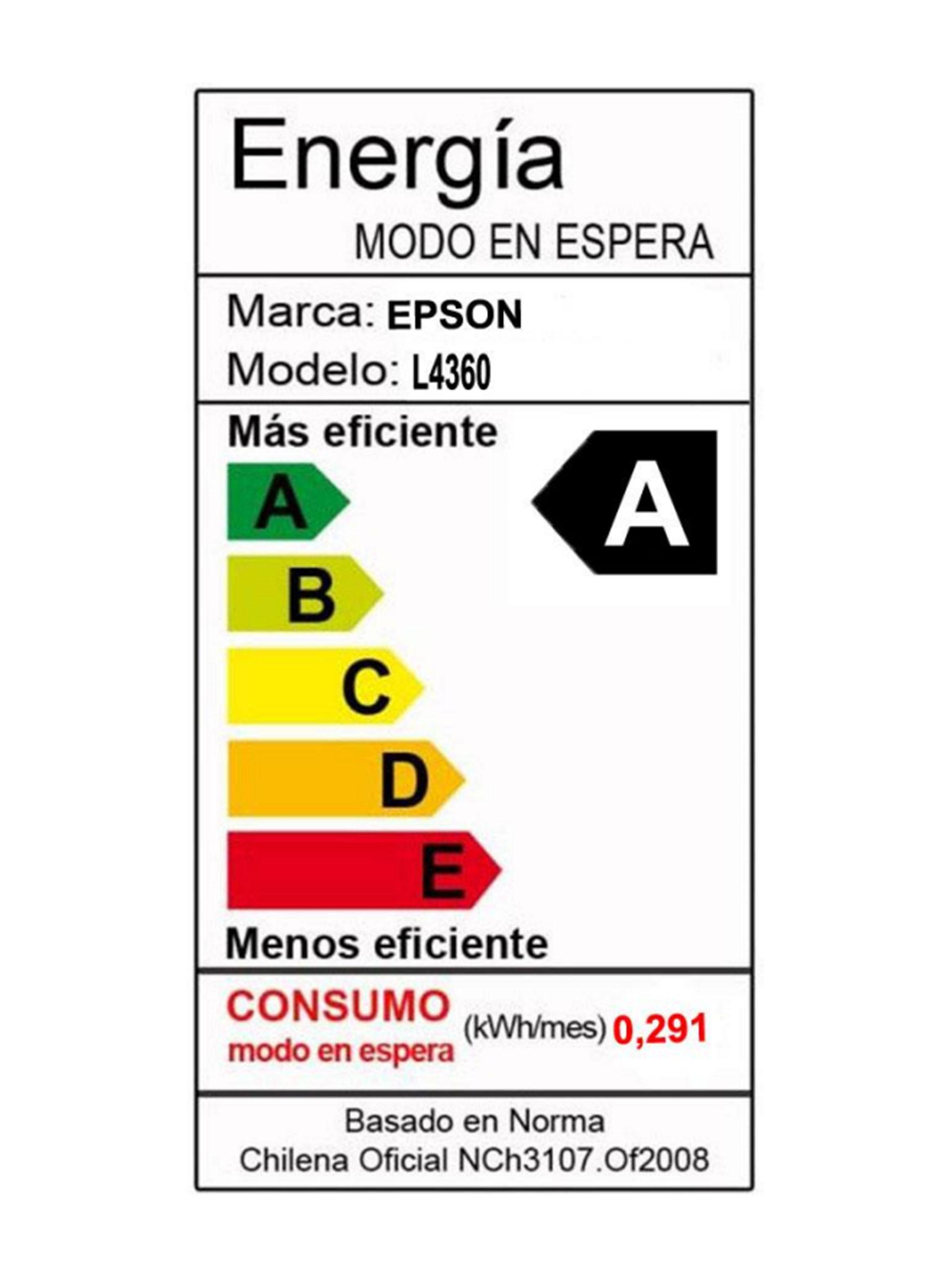 Impresora Tinta Continua Multifuncional L4360-8