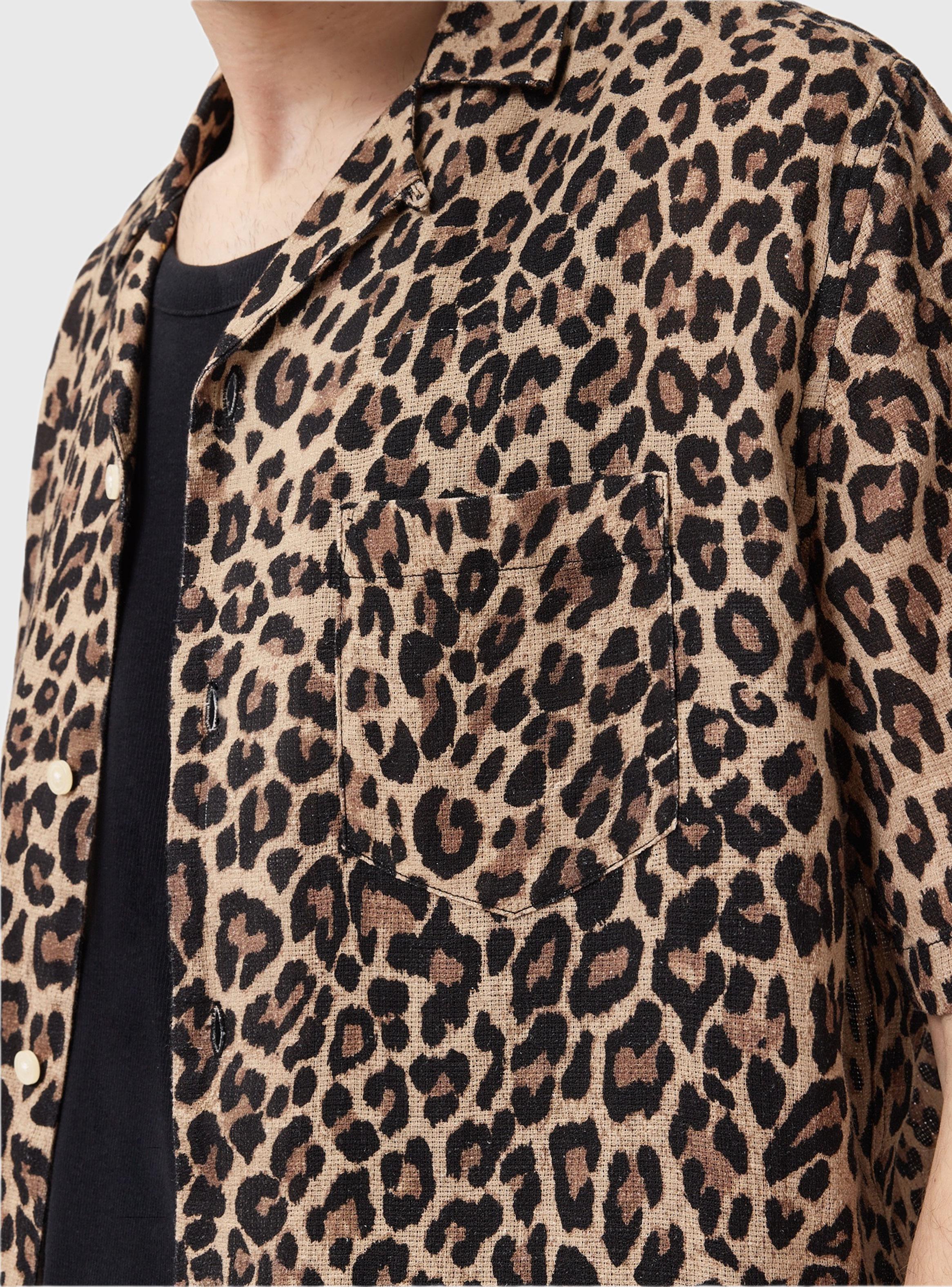 Camisa Leopardo Lino-4