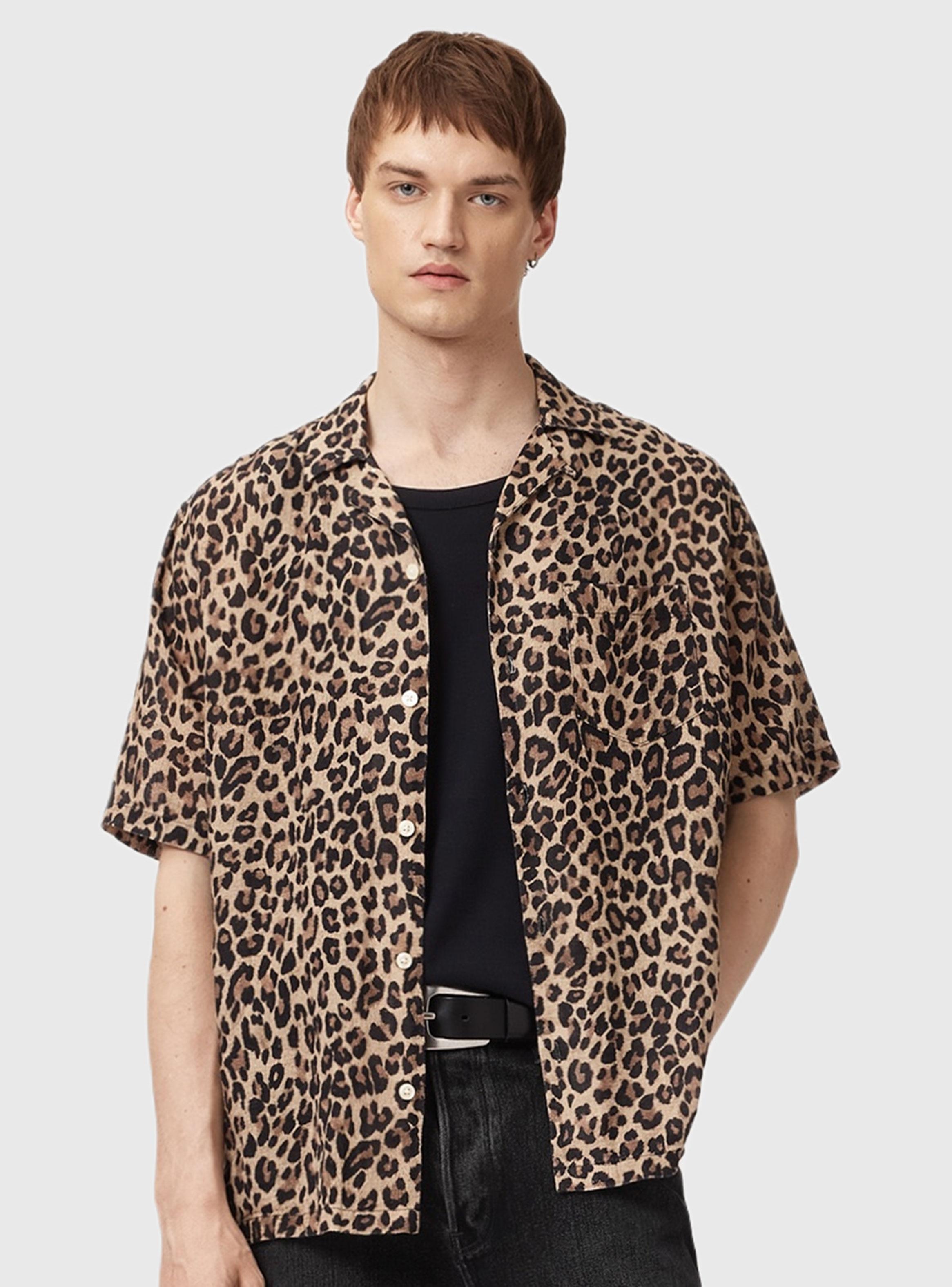 Camisa Leopardo Lino-2