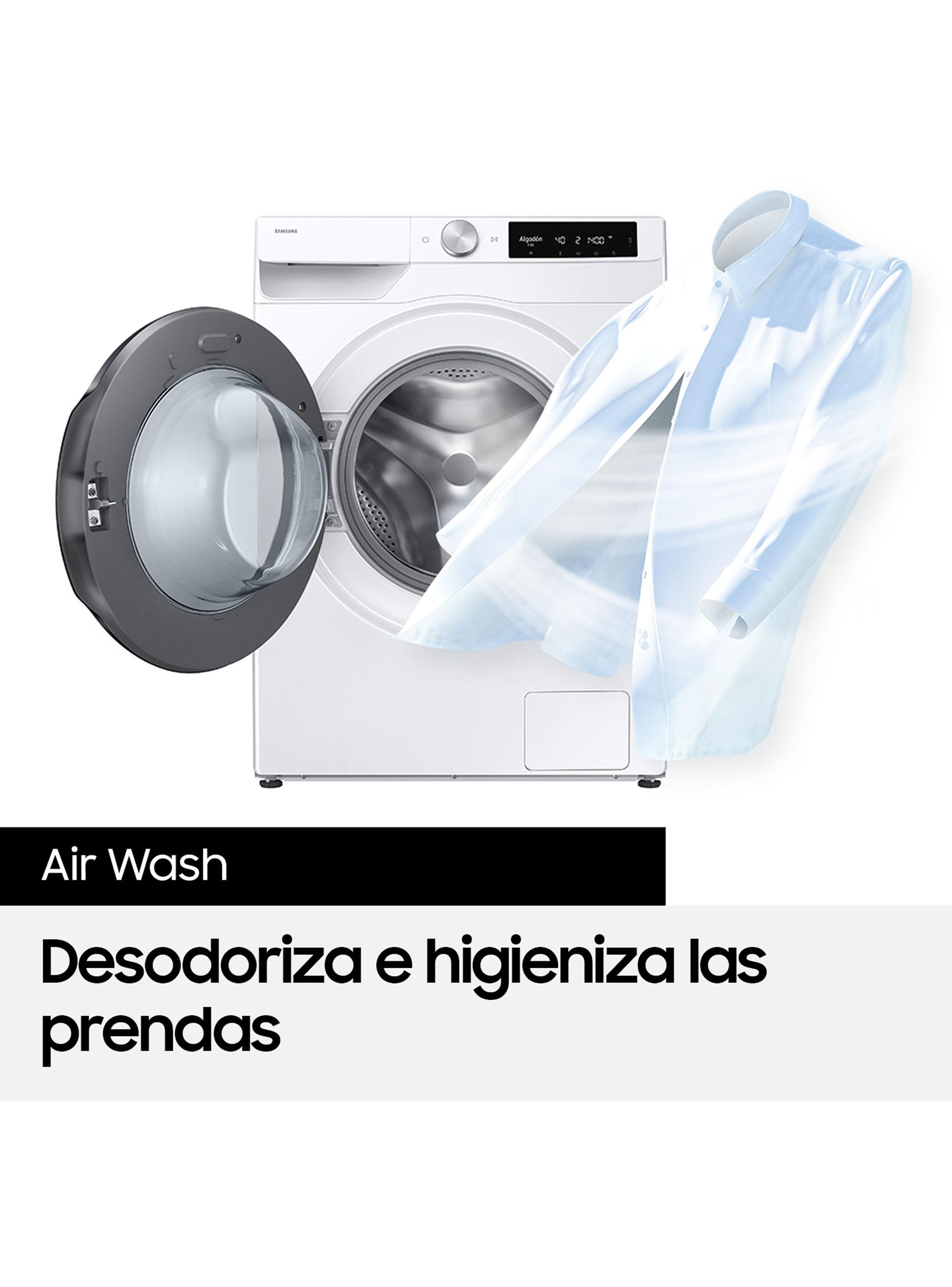 Lavadora-Secadora Frontal 12/8 Kg WiFi con IA Ecobubble WD12FG6B34BEZS 2025-4