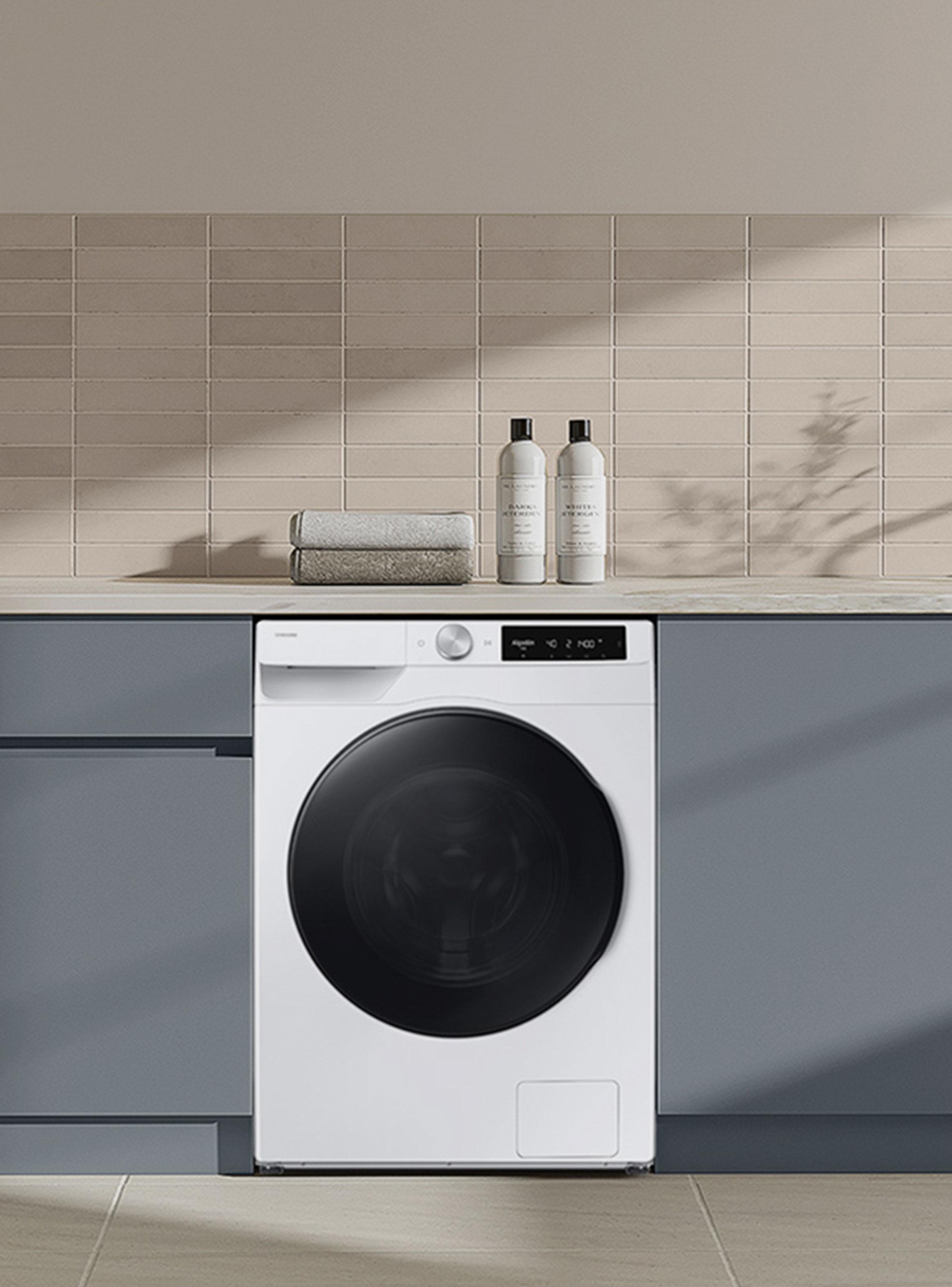 Lavadora-Secadora Frontal 12/8 Kg WiFi con IA Ecobubble WD12FG6B34BEZS 2025-3