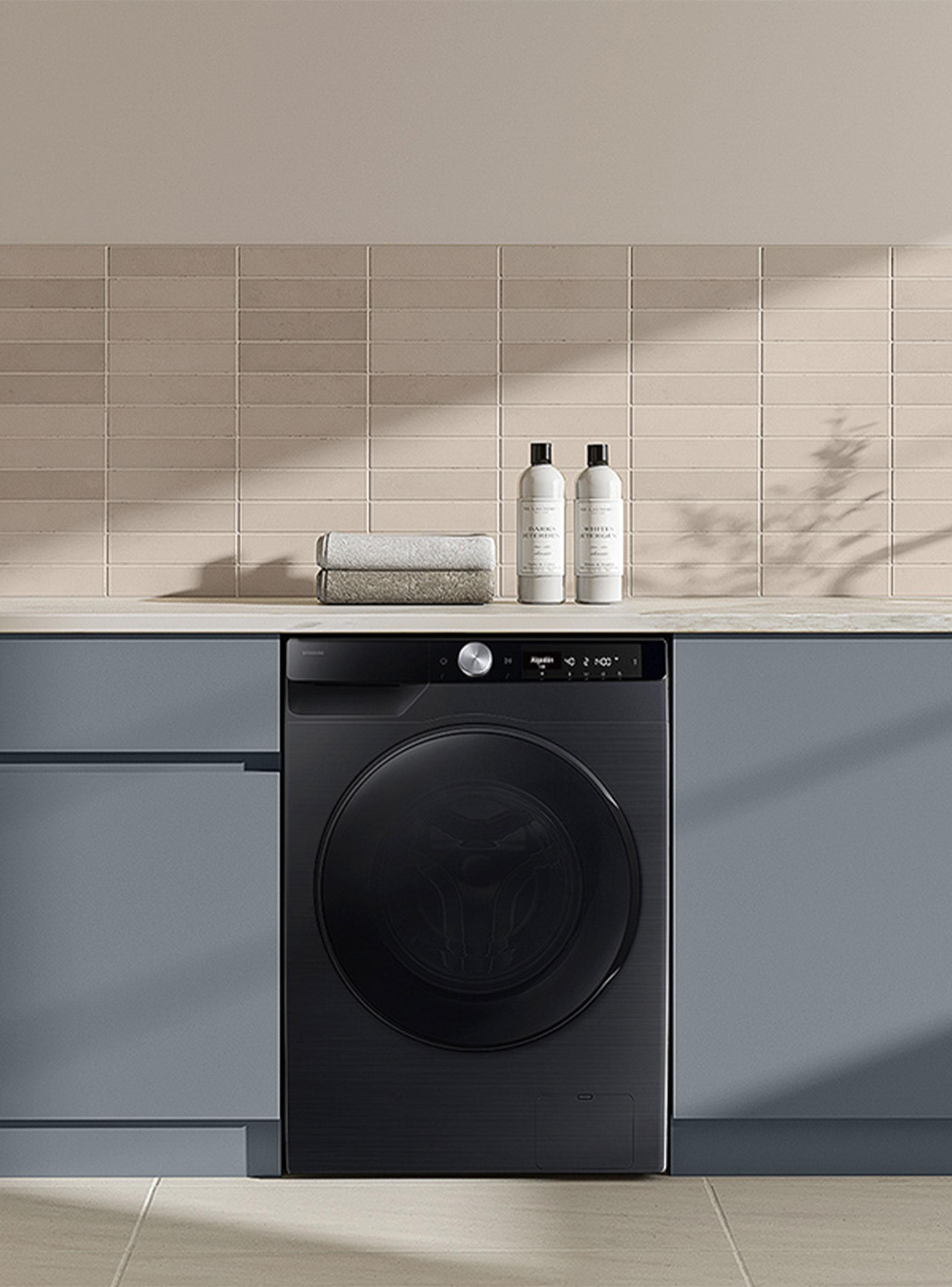 Lavadora-Secadora Frontal 12/8 Kg WiFi con IA Ecobubble WD12FG6B34BBZS 2025-3