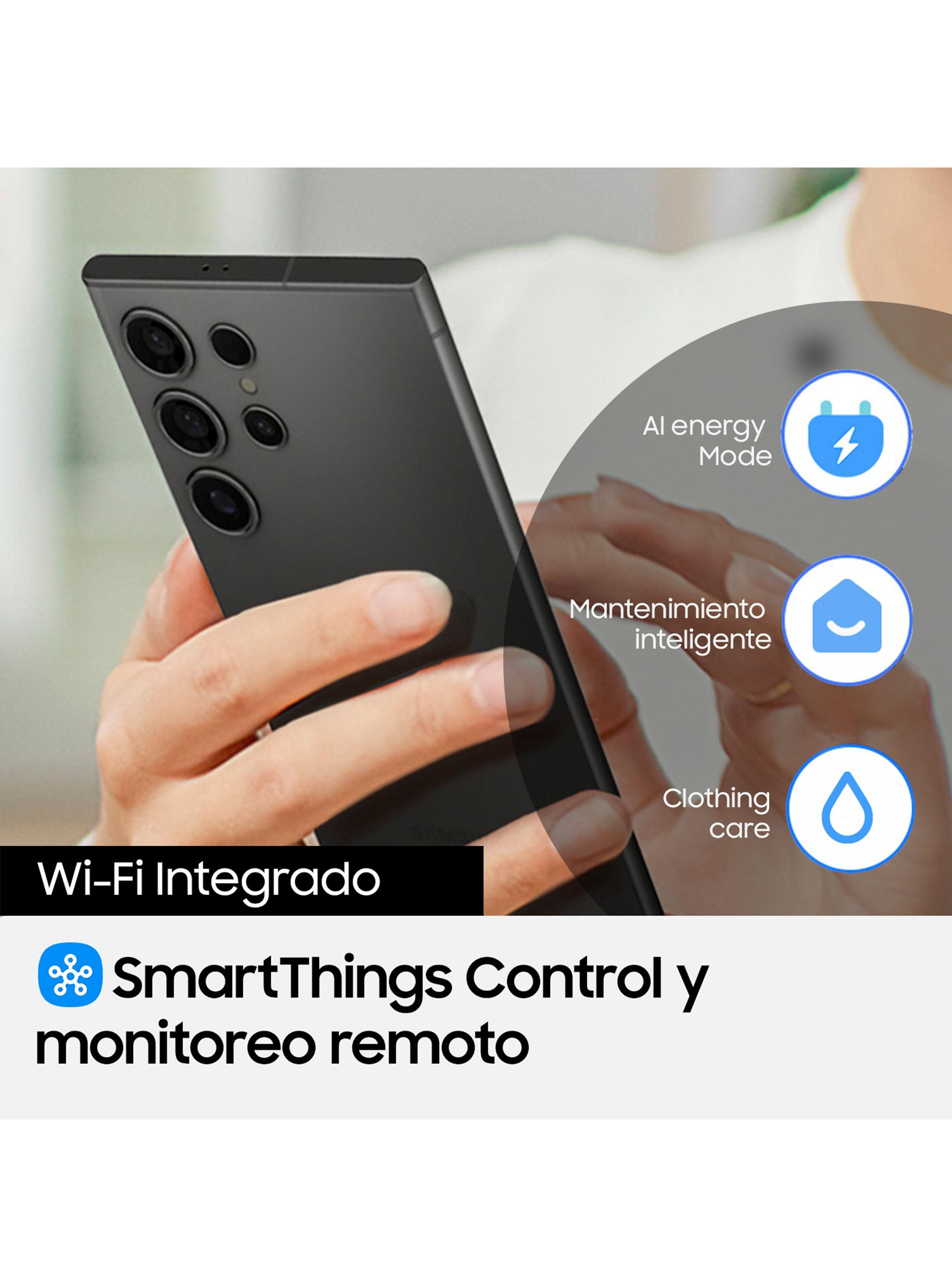 Lavadora-Secadora Frontal 12/8 Kg WiFi con IA Ecobubble WD12FG6B34BBZS 2025-7