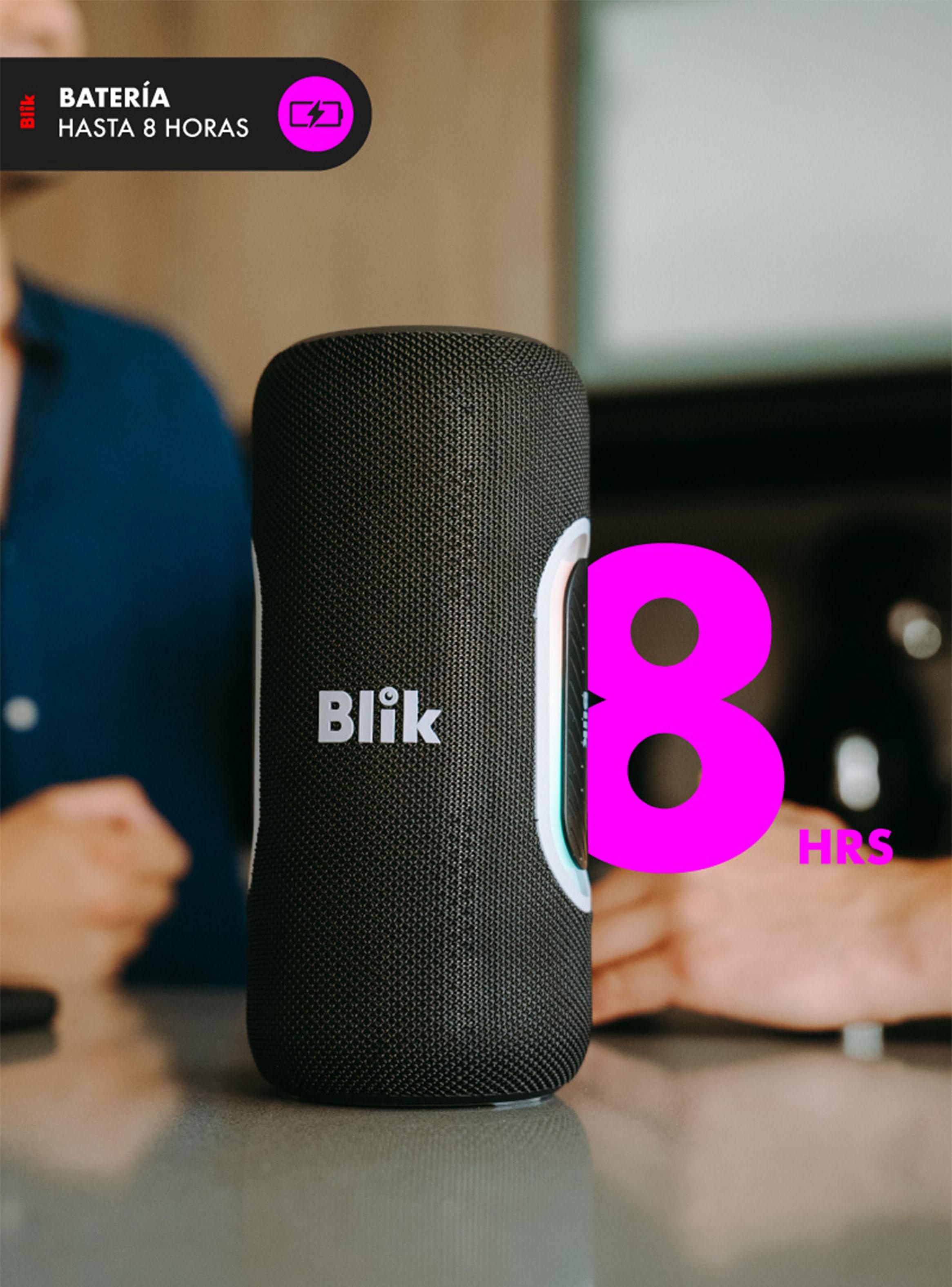 Parlante Bluetooth Portátil Hypebass40 40W Negro-4