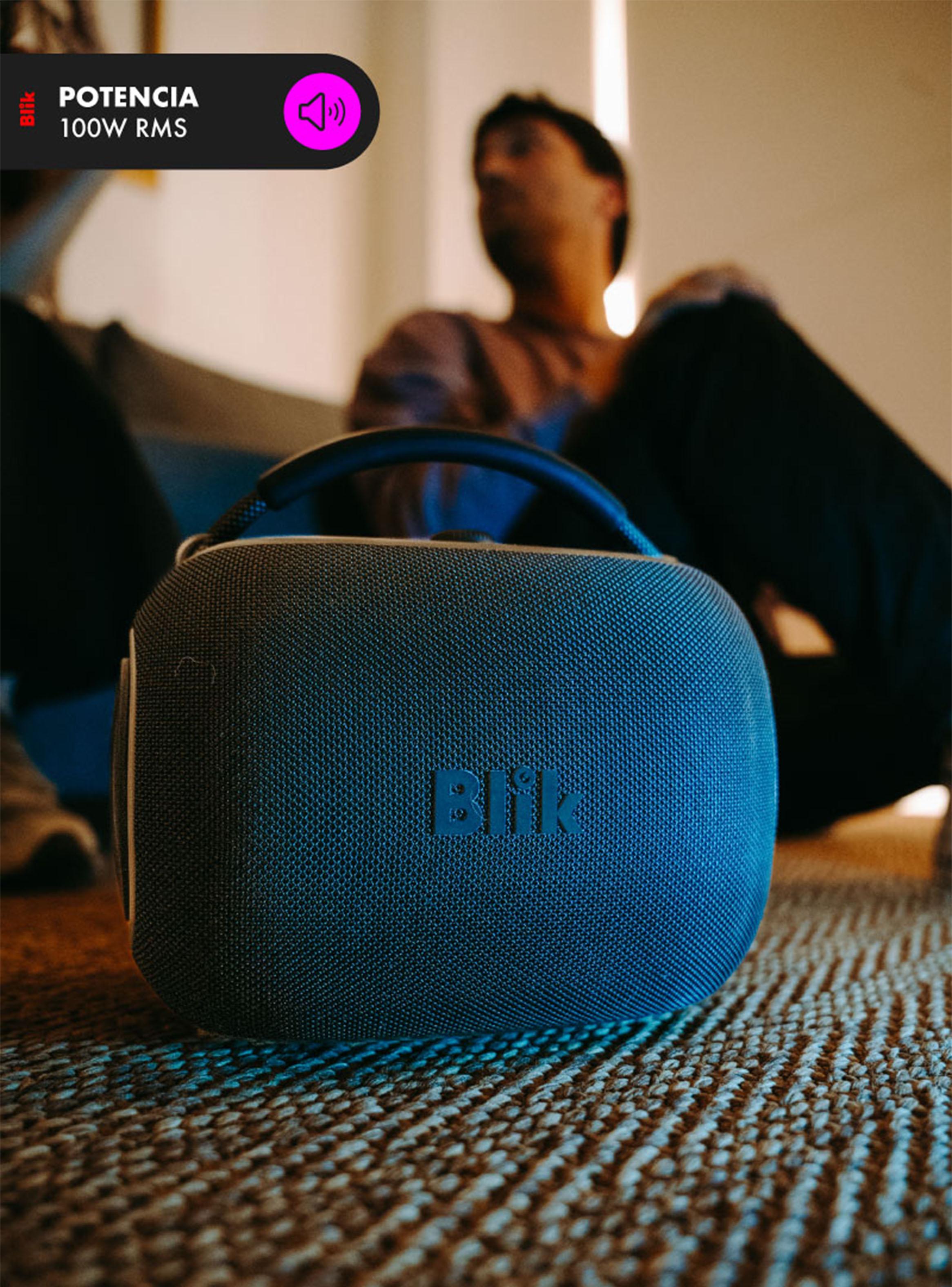 Parlante Bluetooth Portátil Hypebox 100W Negro-3