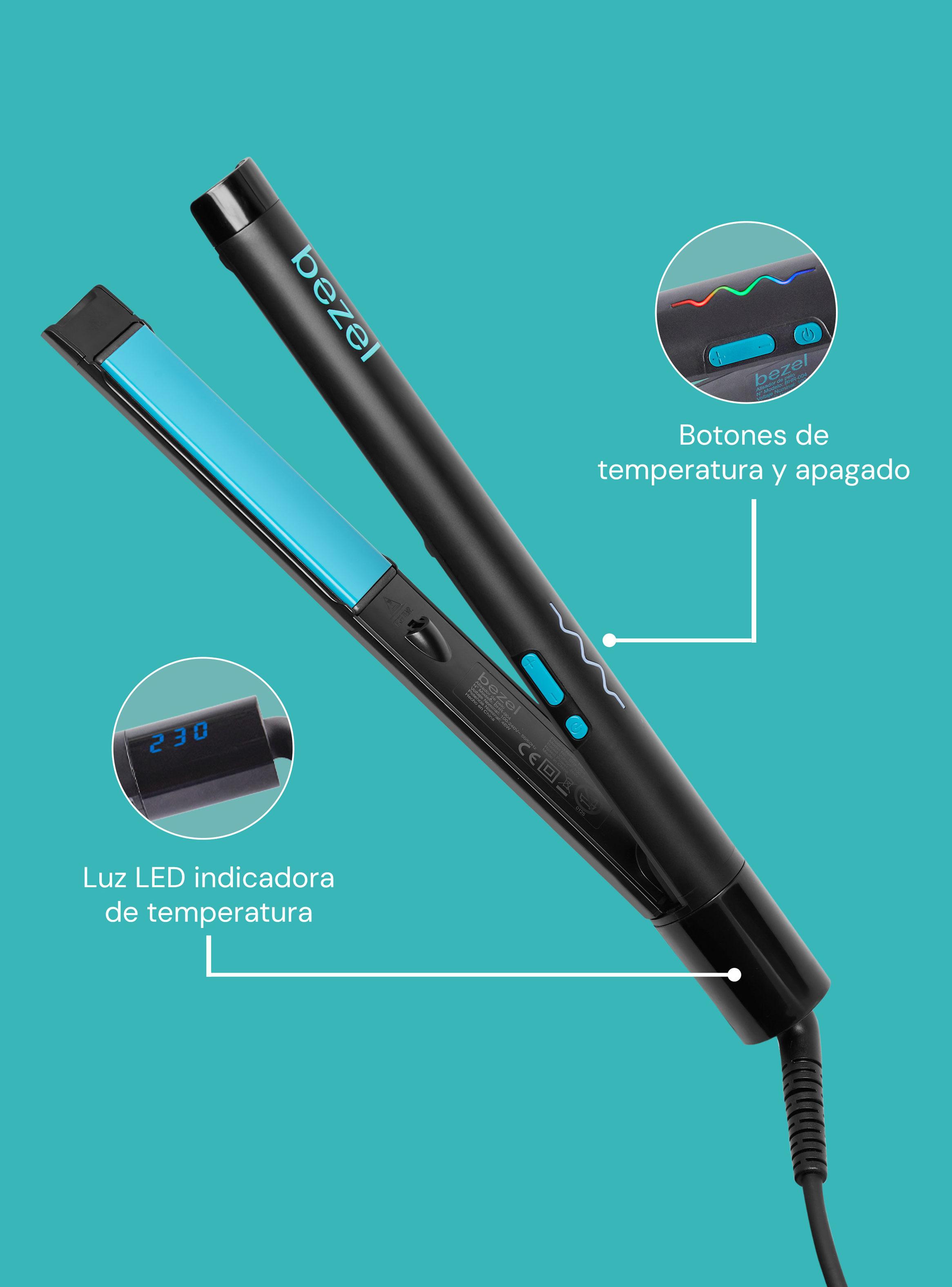 Alisador de Pelo Digital BHR-004 Negro-3