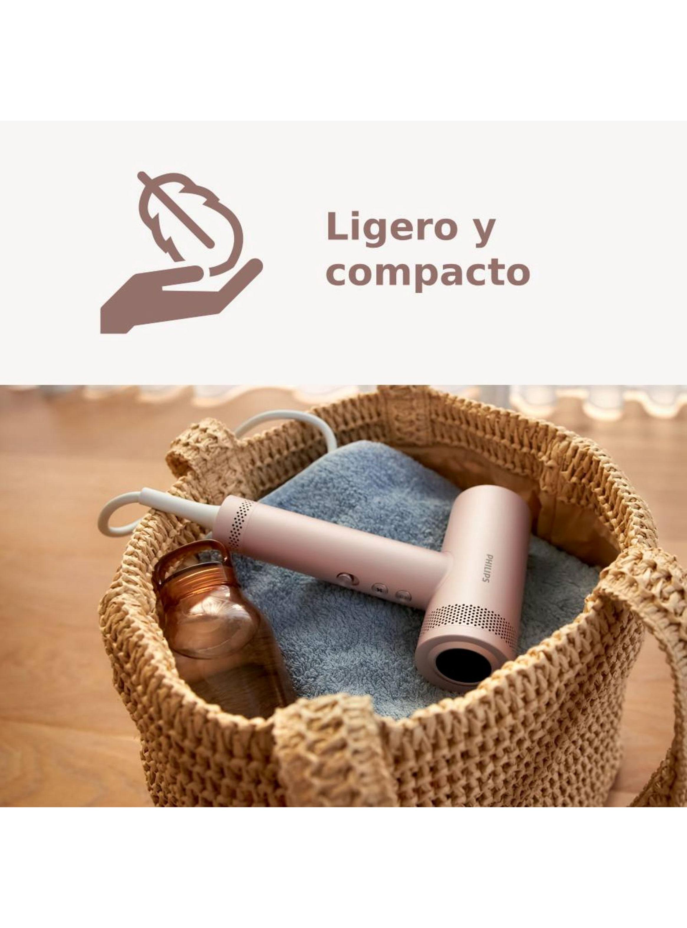 Secador De Pelo Iónico Serie 8000 BDH837 Rosado-2