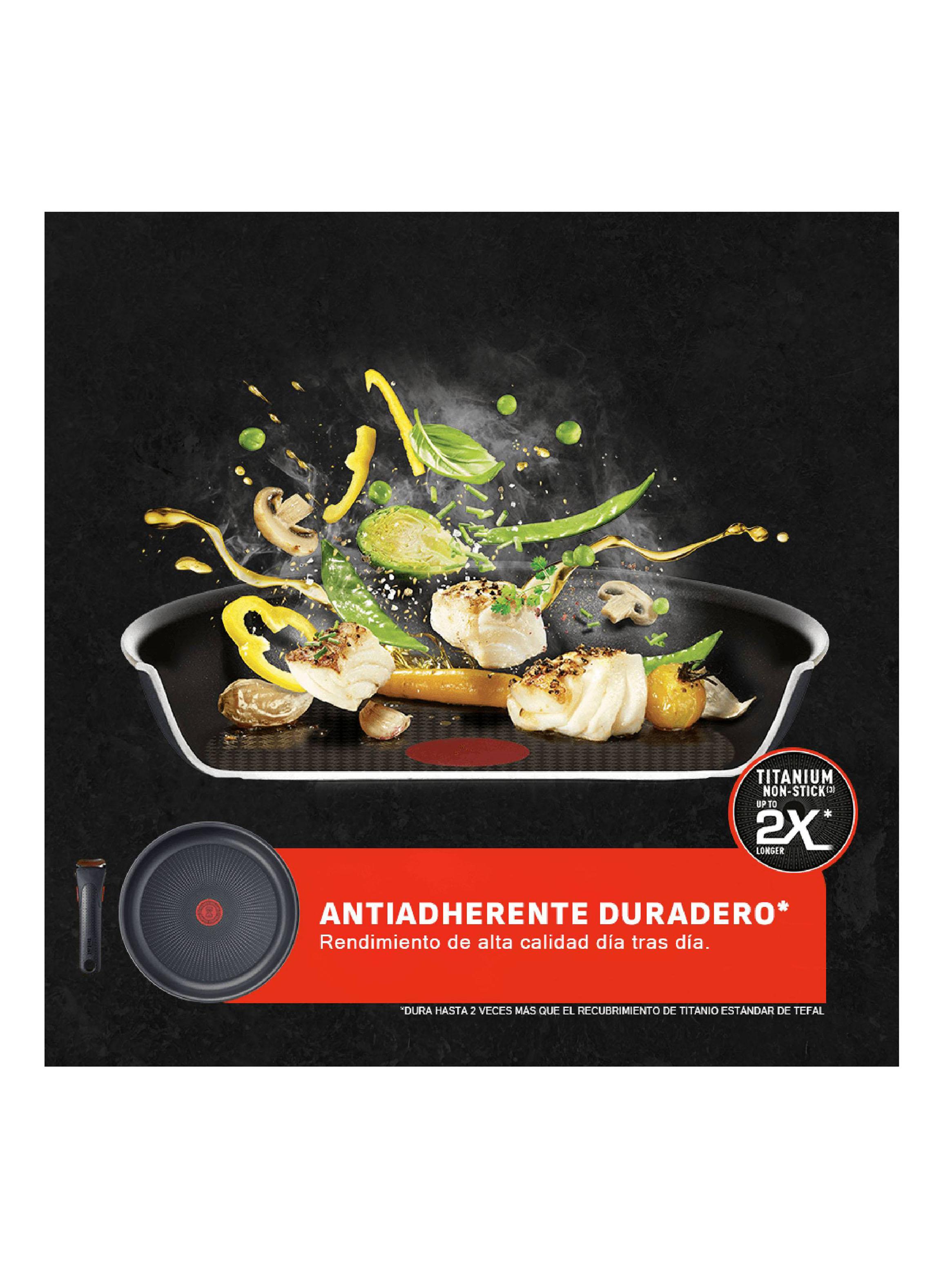 Batería de Cocina Acero Inoxidable Ingenio Emotion 6 Piezas-2