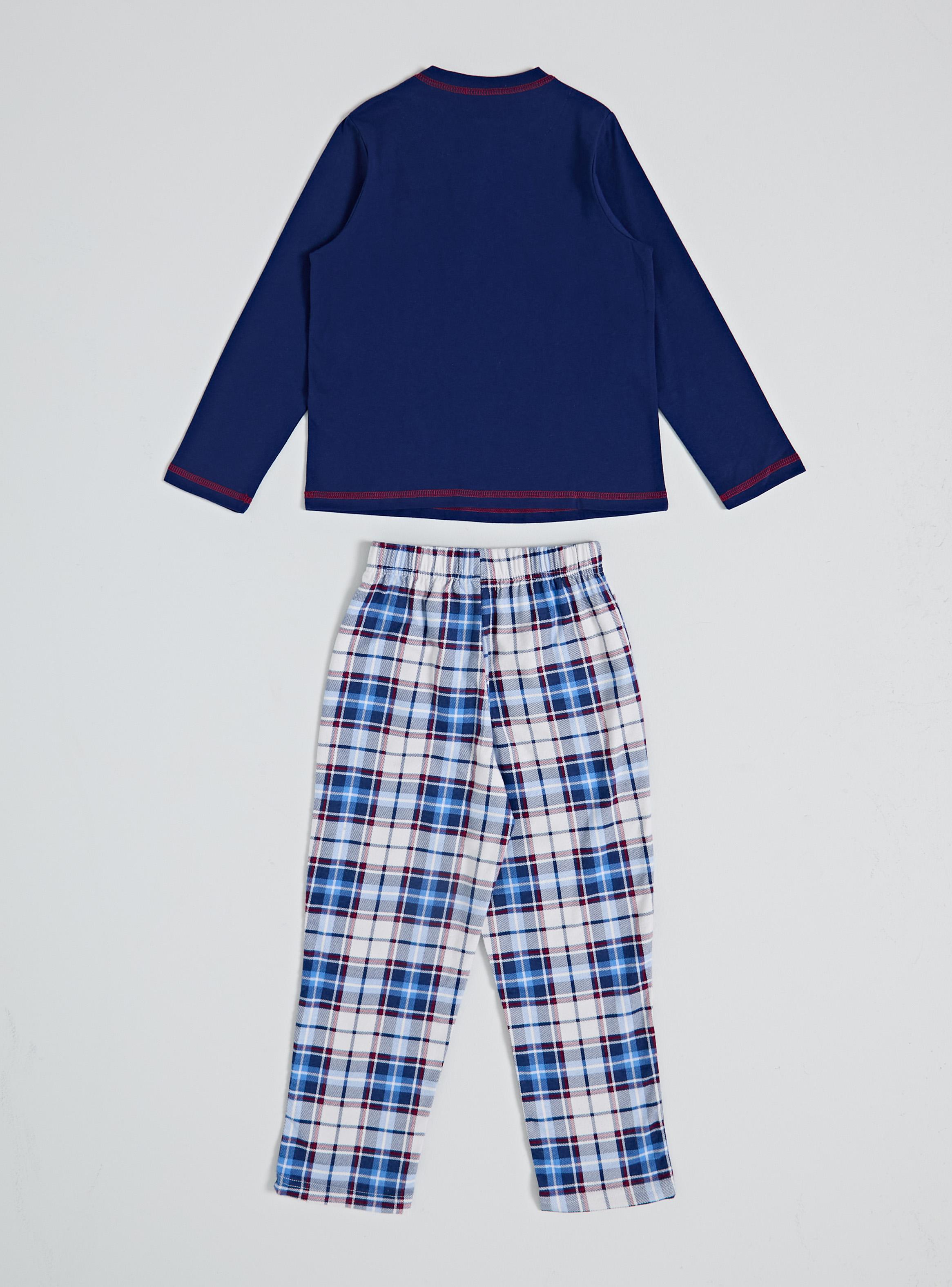 Pijama Match Familiar Escocés-2